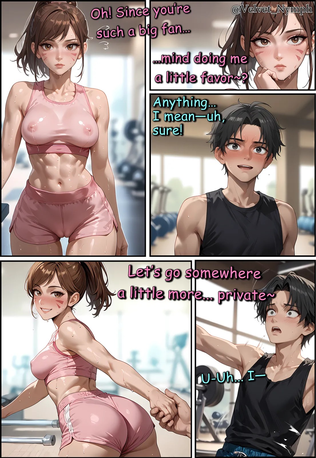 Fan Service: Gym Edition Porn Comics english 10