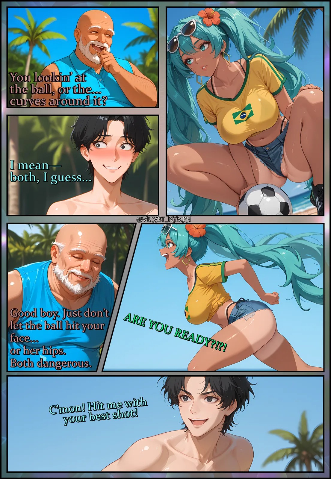 Fan Service Part 2: Brazilian Edition Porn Comics english 03