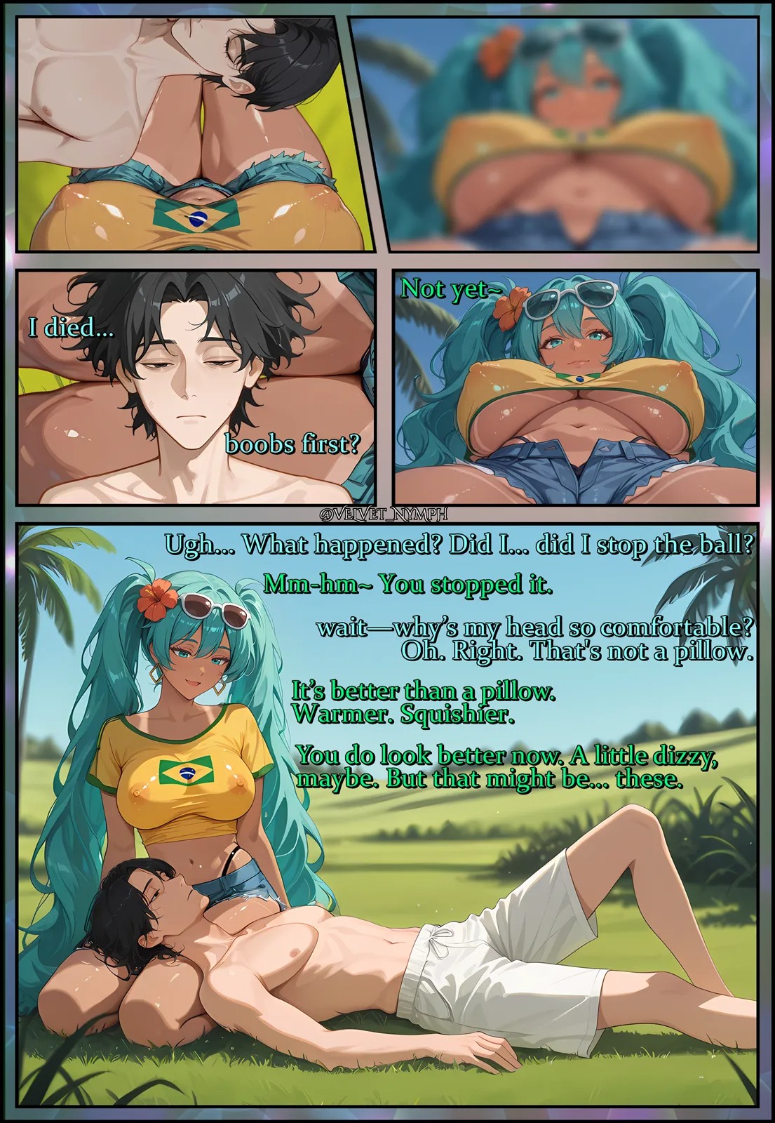 Fan Service Part 2: Brazilian Edition Porn Comics english 06