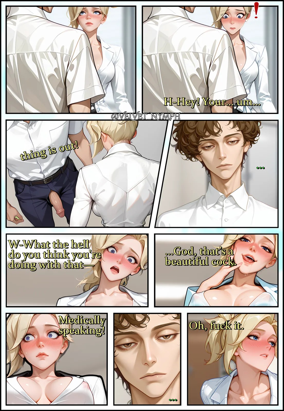 Fan Service Part 3: Medical Edition Porn Comics english 06