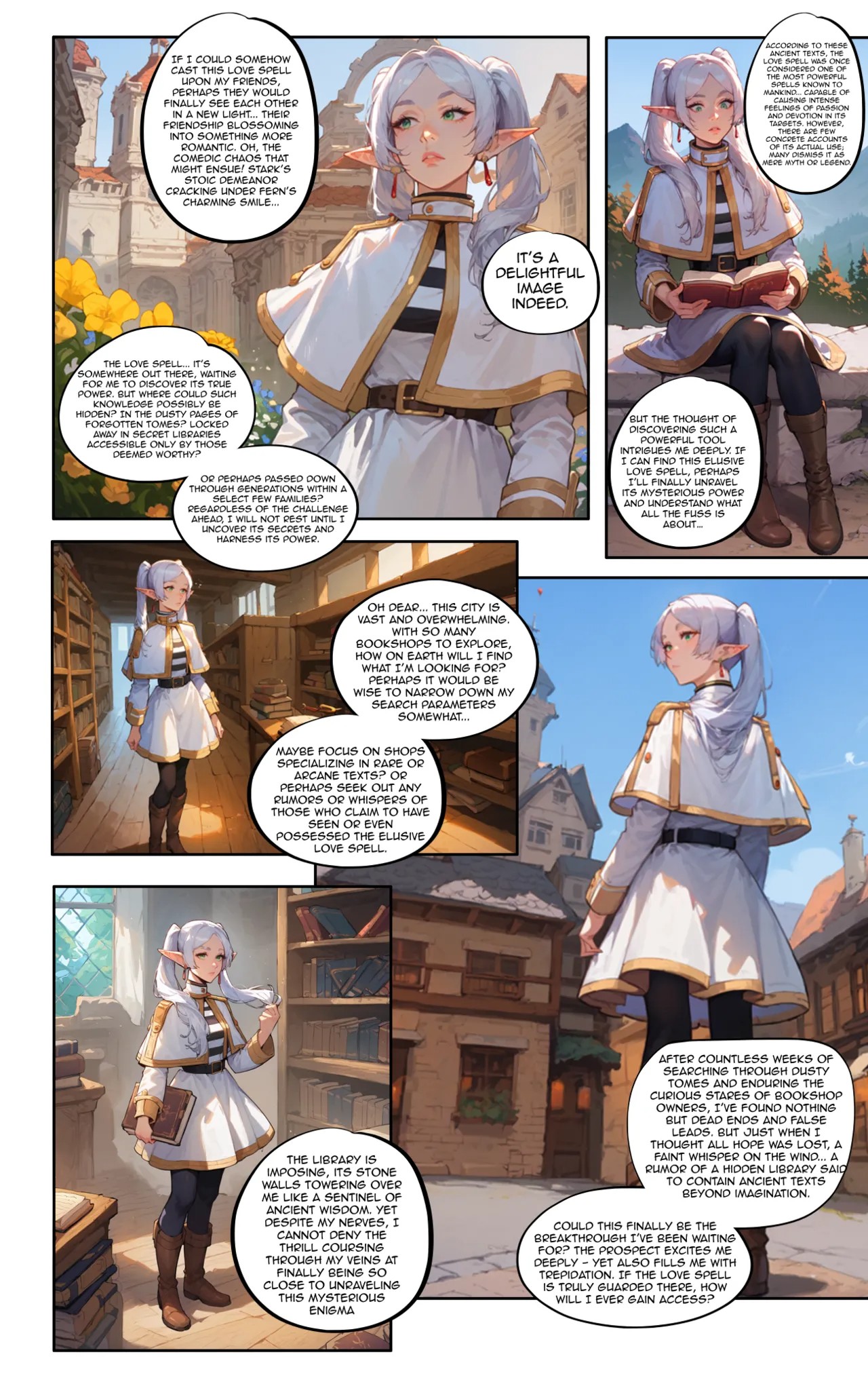 Frieren's Spell Of Love: A Group's Effort  Porn Comics english 02