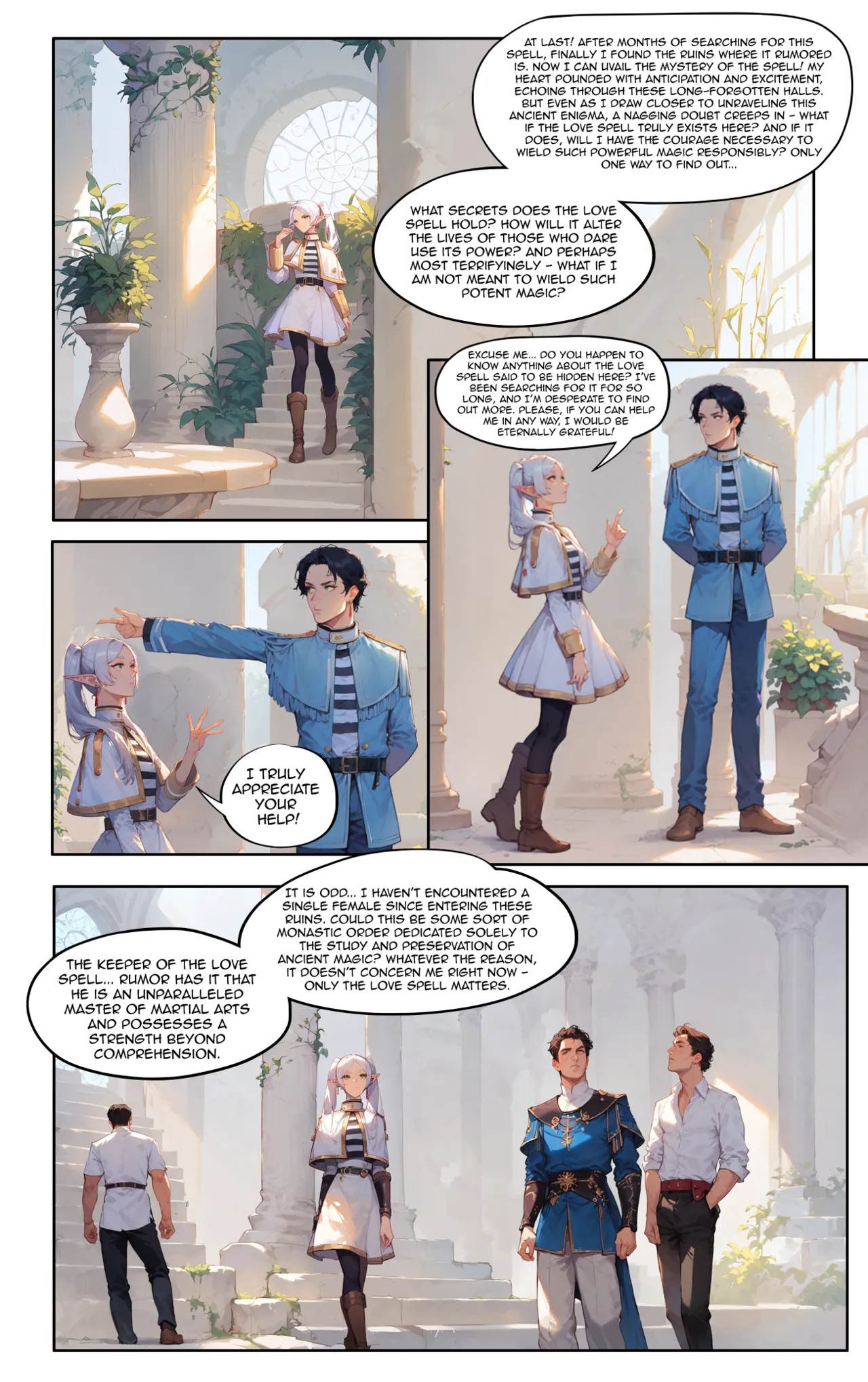 Frieren's Spell Of Love: A Group's Effort  Porn Comics english 03