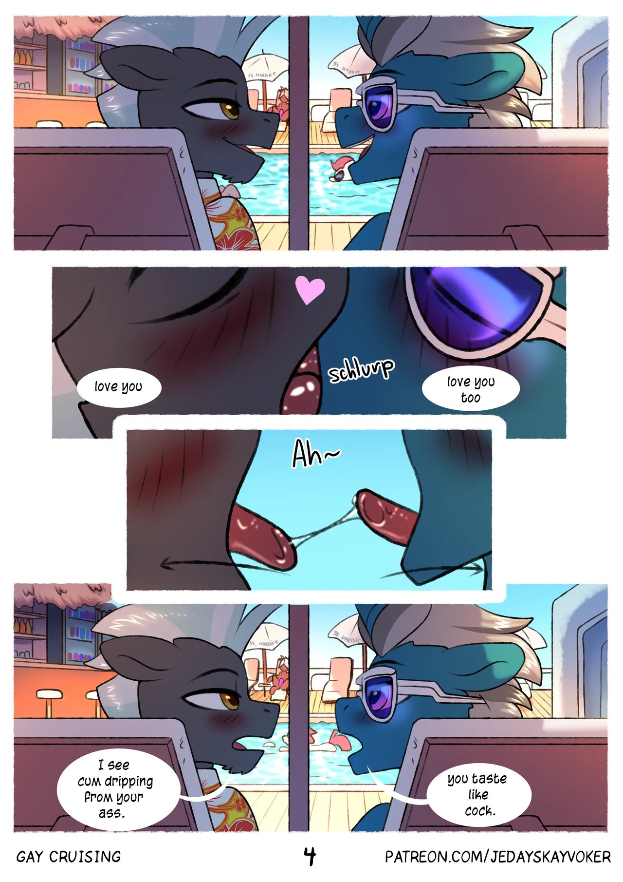 Gay Cruising By JedaySkayVoker Porn Comics english 05