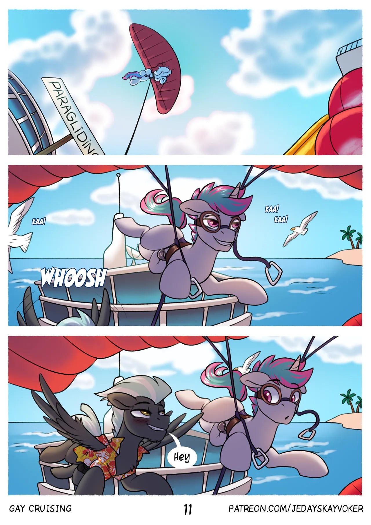 Gay Cruising By JedaySkayVoker Porn Comics english 12