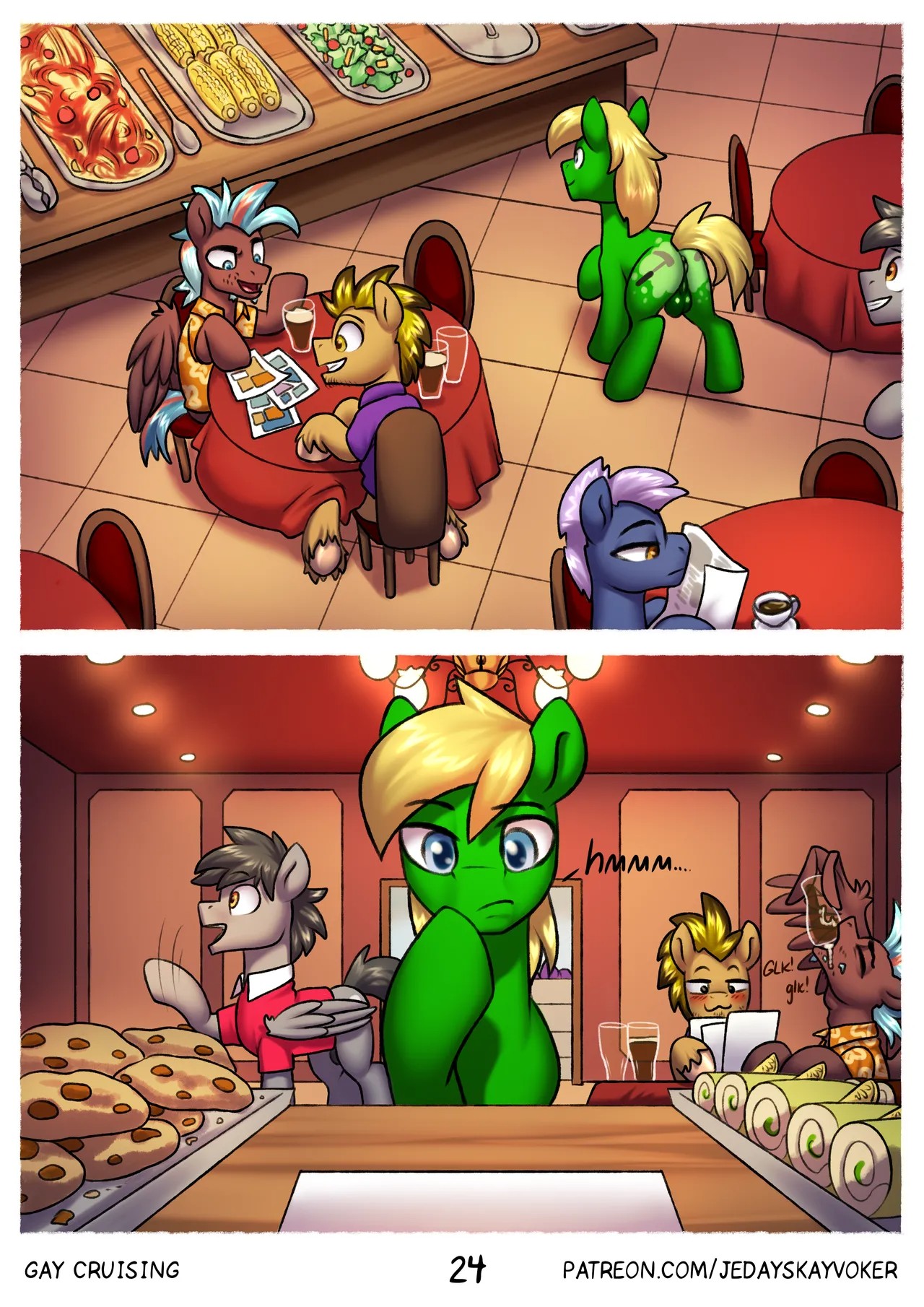 Gay Cruising By JedaySkayVoker Porn Comics english 25