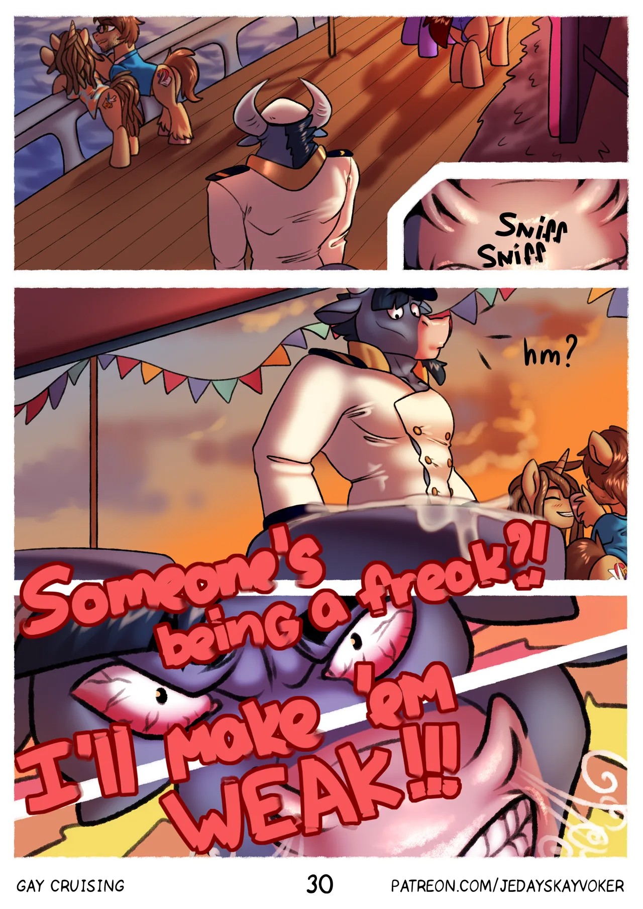 Gay Cruising By JedaySkayVoker Porn Comics english 31