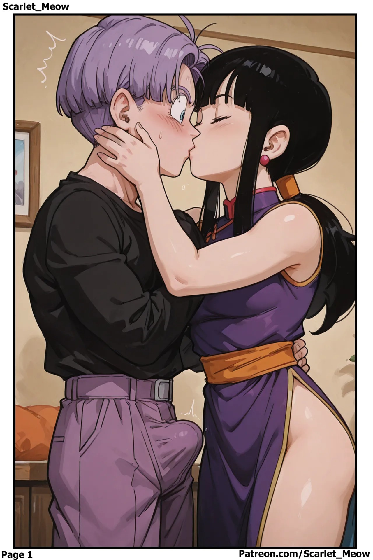 Goku's Absence Part 8: Chi-Chi's Second Saiyan Porn Comics english 02