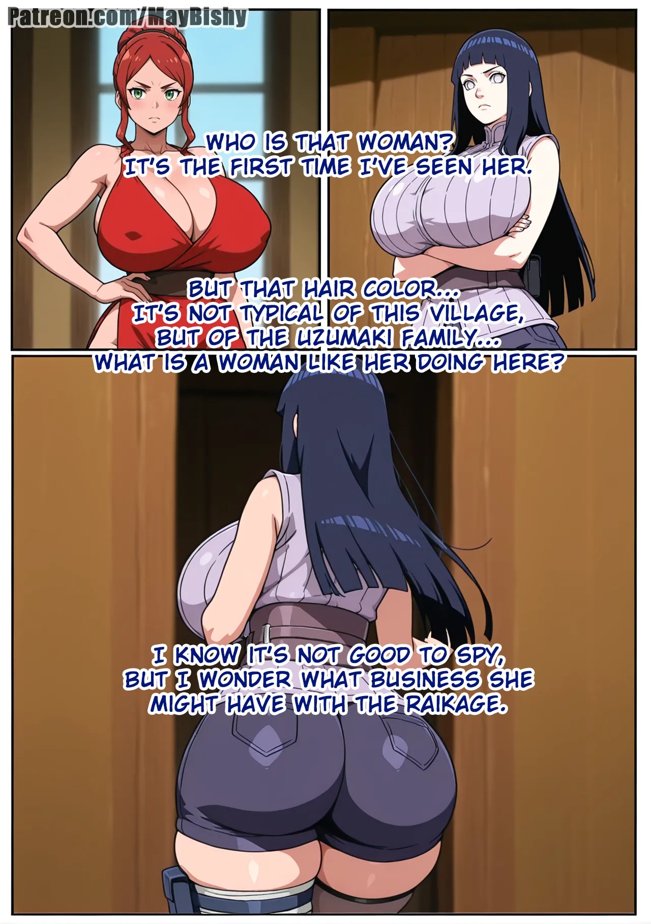 Hinata's Quest: Village Treaties Porn Comics english 05