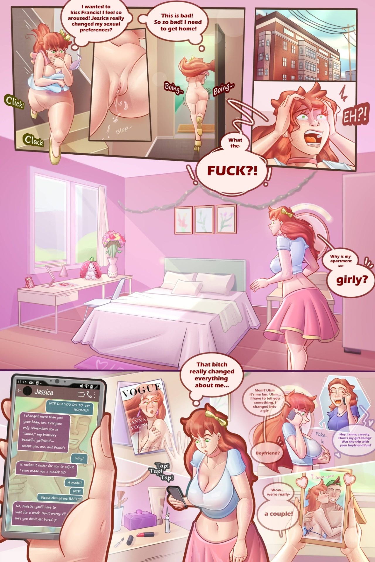 I'm His Girlfriend Porn Comics english 12