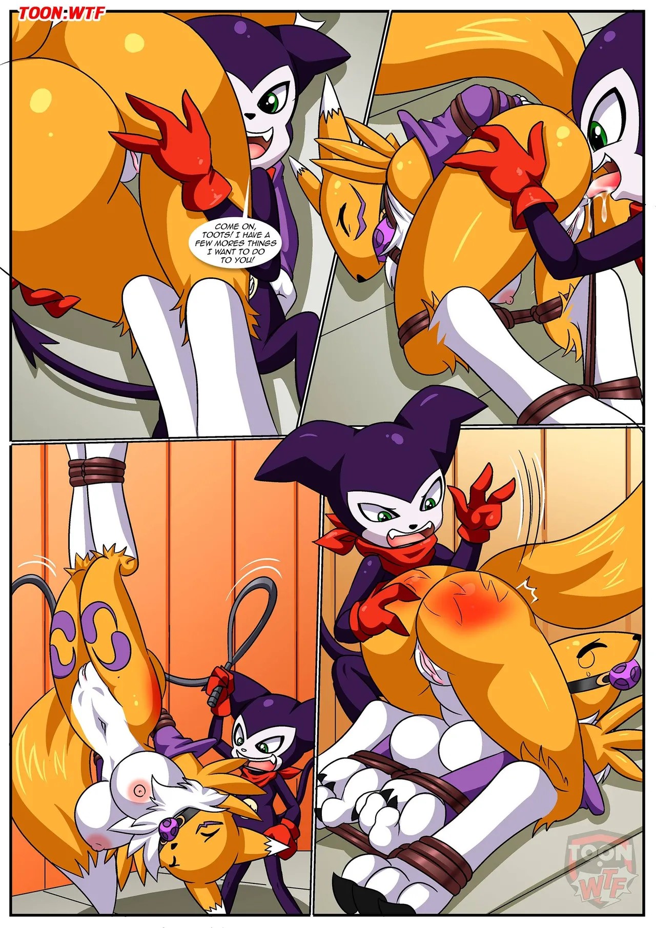 Impmon's Payback Porn Comics english 16