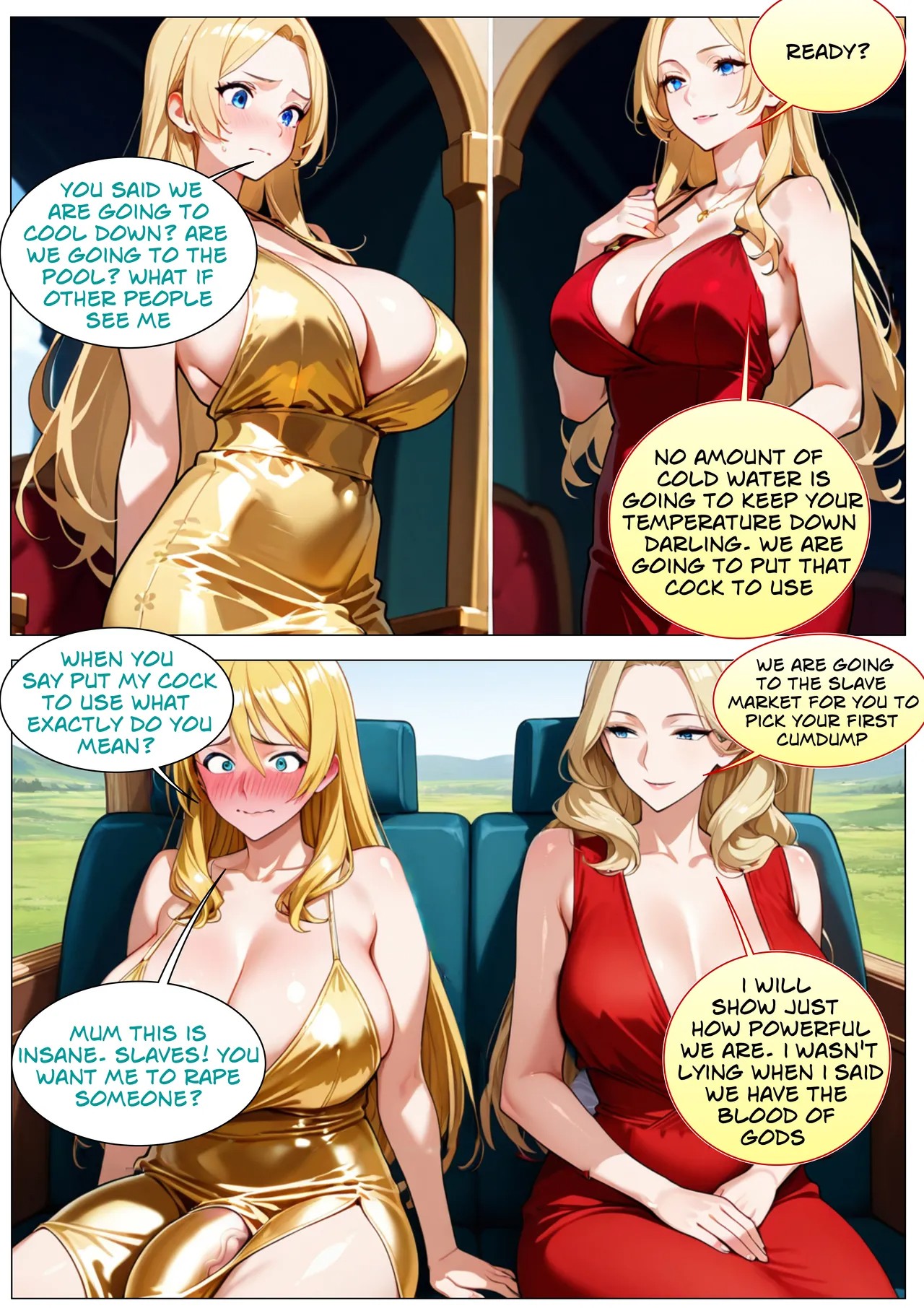 It's Good To Be Born a Noble Porn Comics english 07