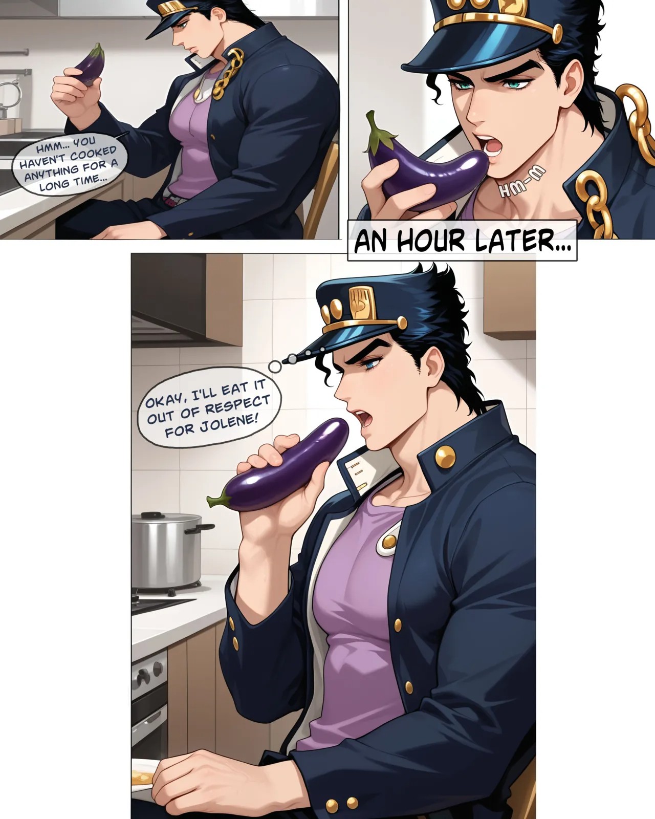 JoJo's Bizarre Perversions Porn Comics english 04