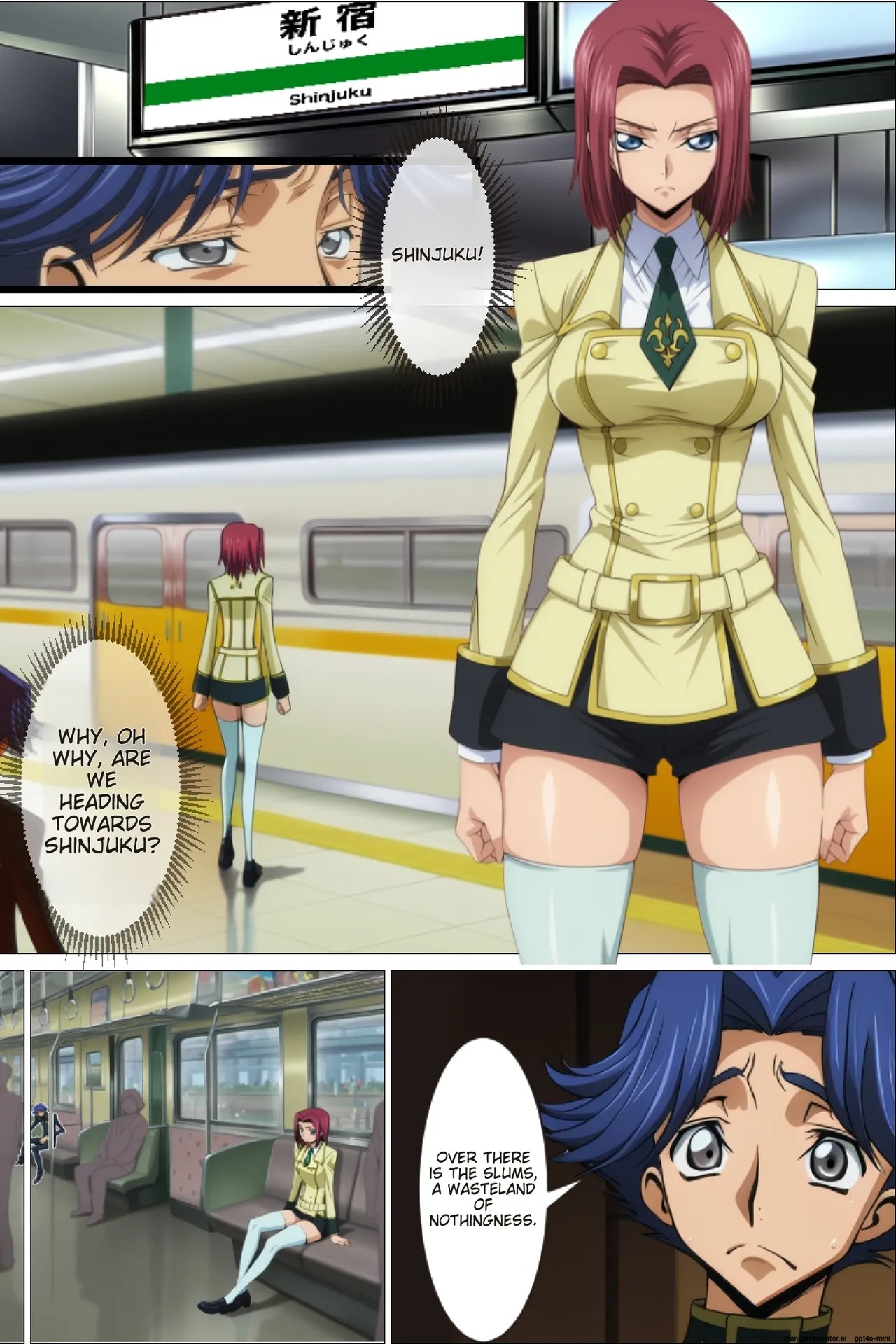 Kallen Dominated By The Student Council Porn Comics english 04