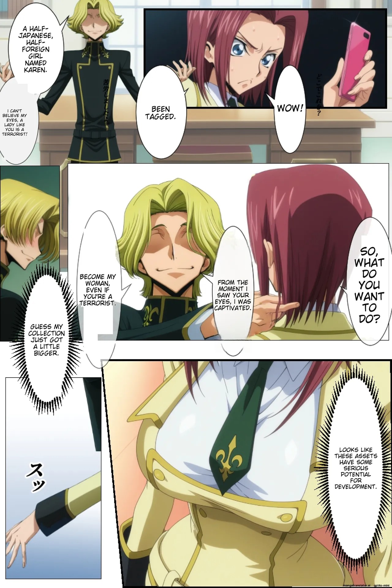 Kallen Dominated By The Student Council Porn Comics english 07