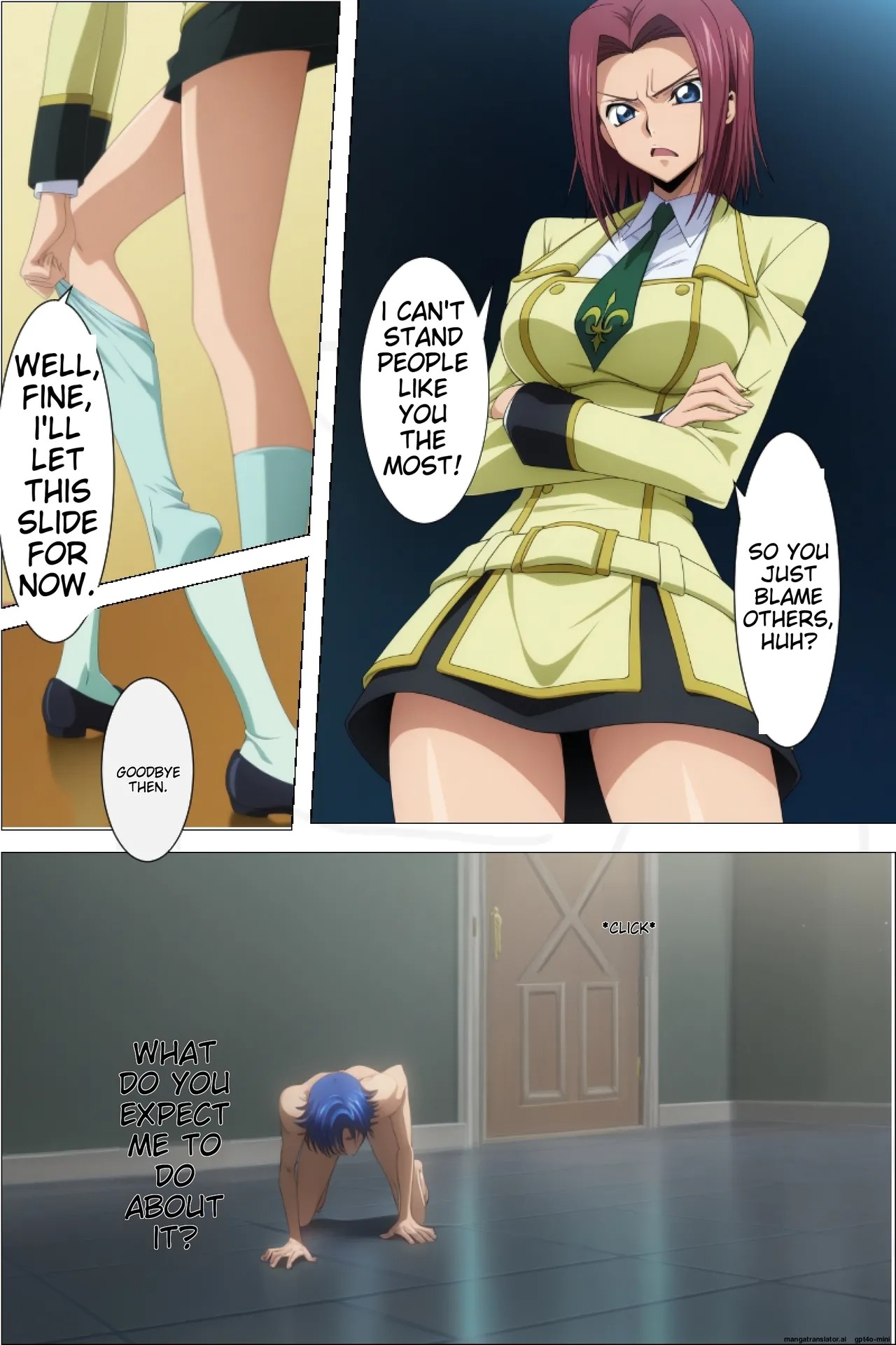Kallen Dominated By The Student Council Porn Comics english 100