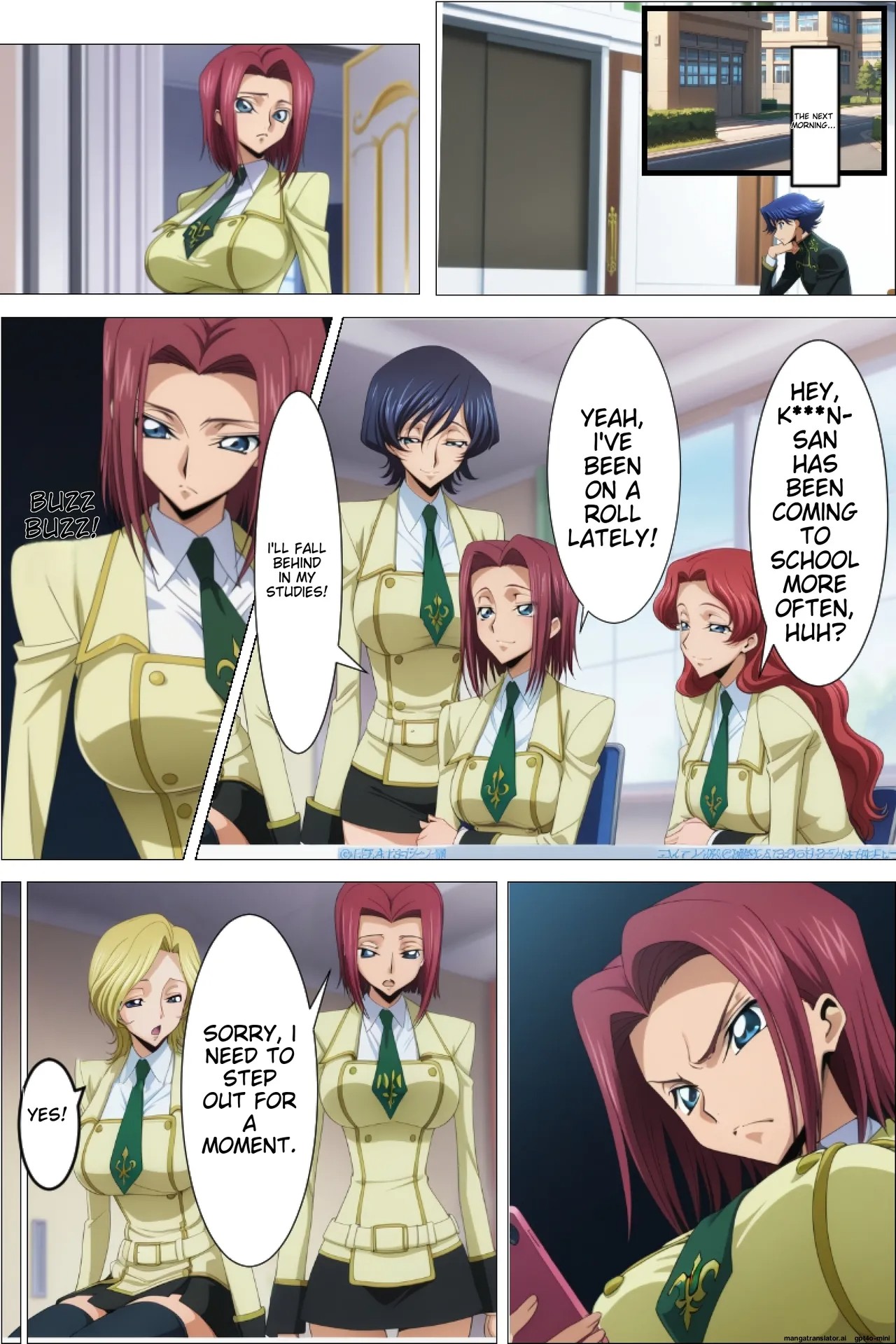 Kallen Dominated By The Student Council Porn Comics english 11