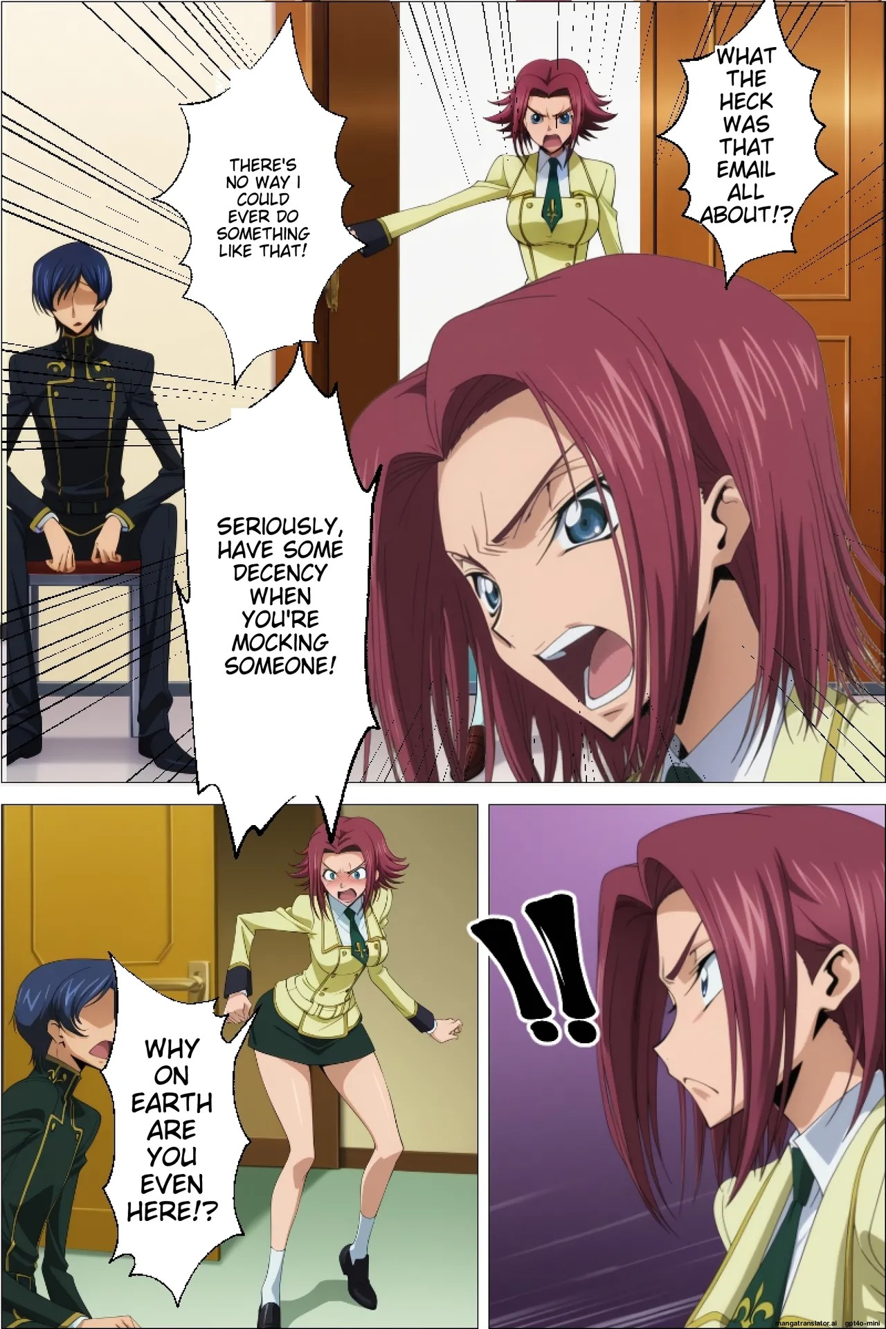 Kallen Dominated By The Student Council Porn Comics english 24