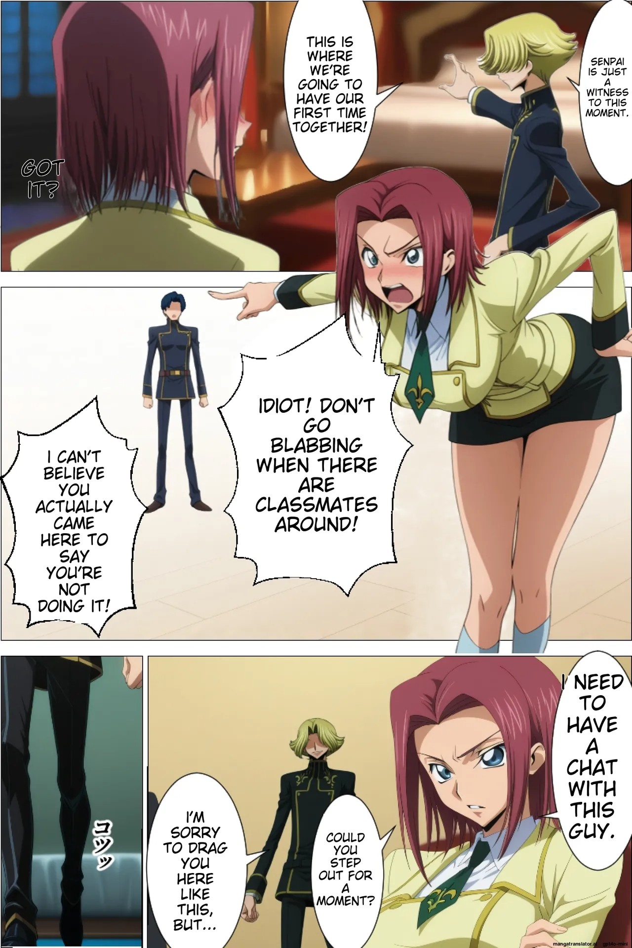 Kallen Dominated By The Student Council Porn Comics english 25