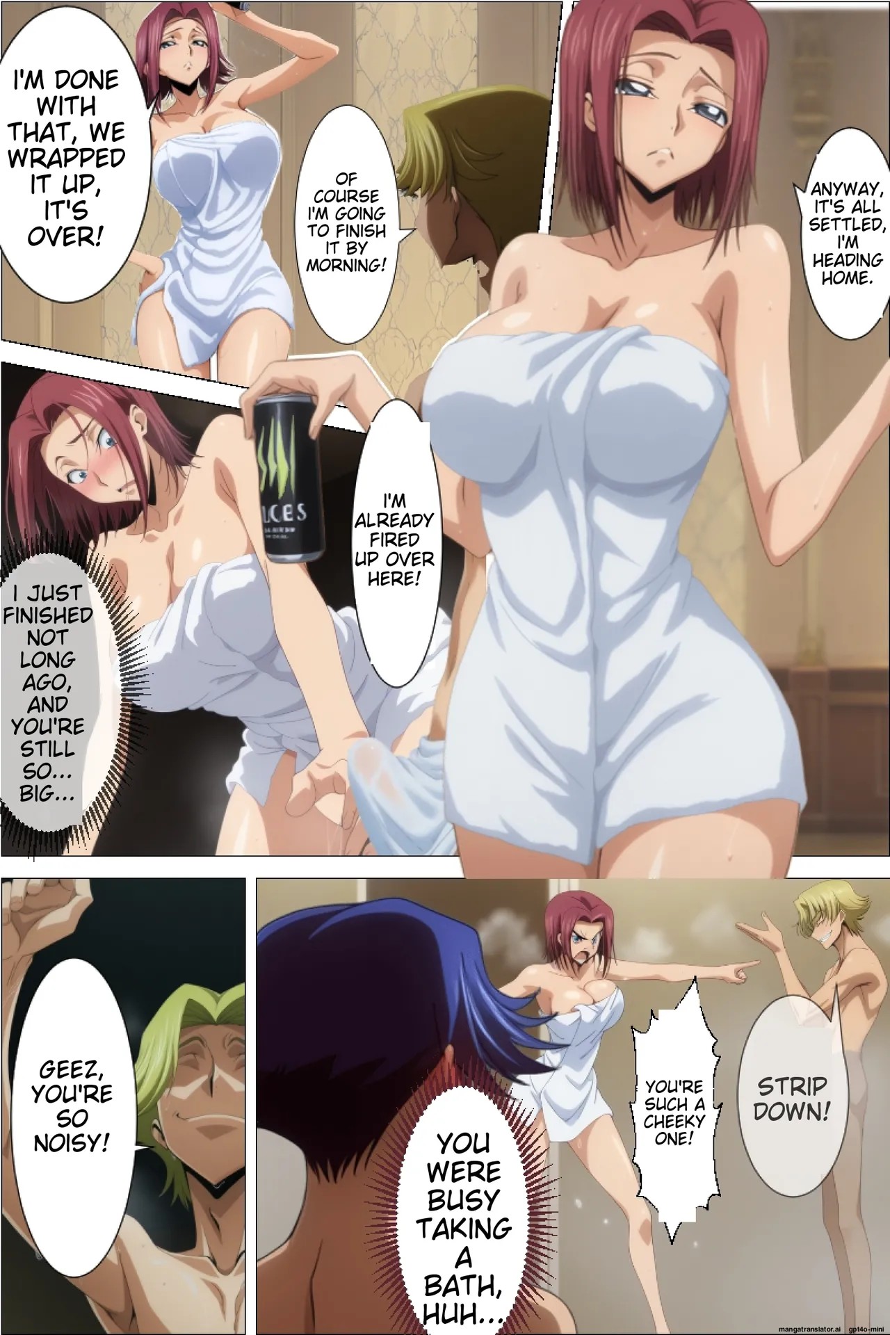 Kallen Dominated By The Student Council Porn Comics english 78