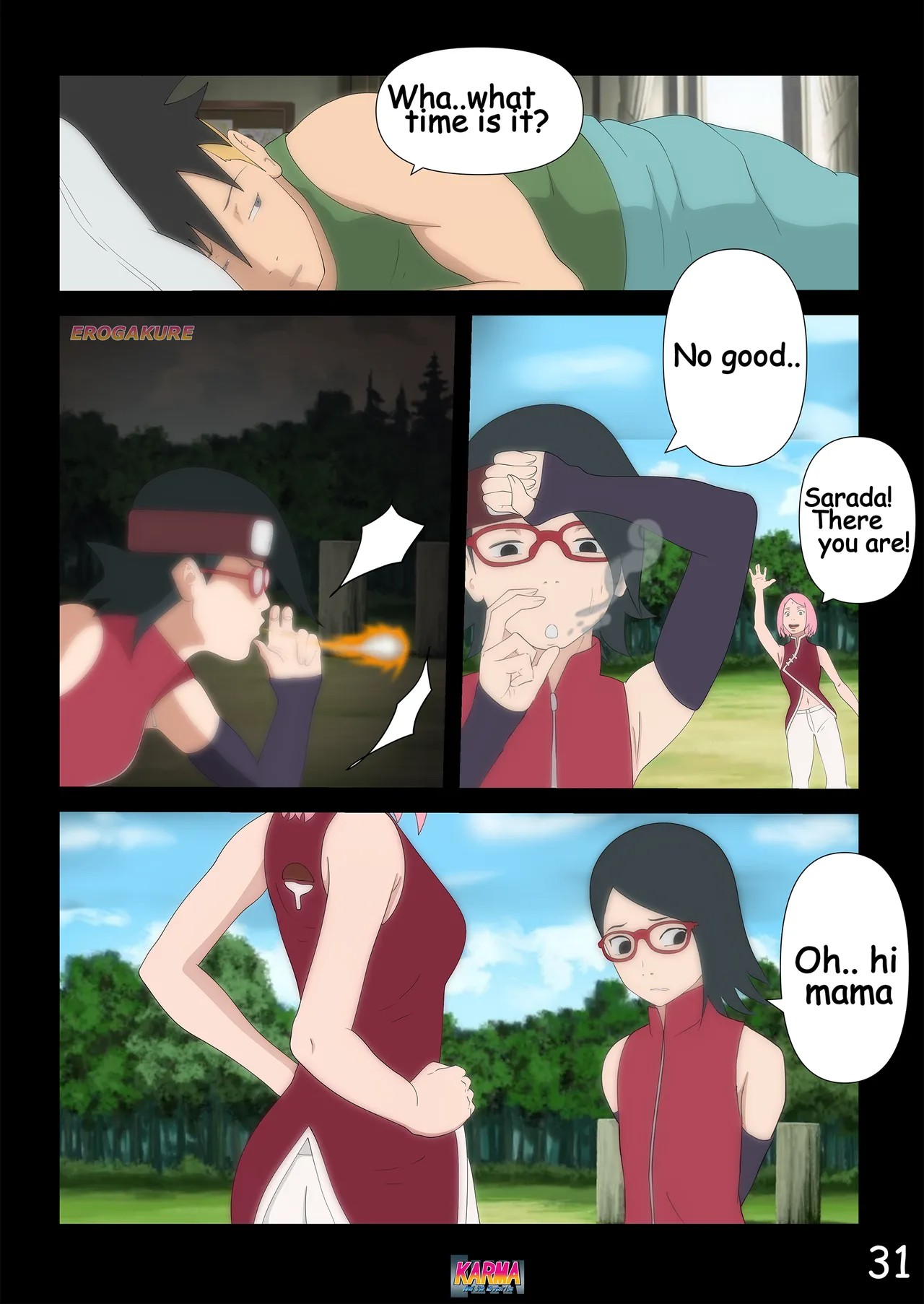 Karma And Its Mysteries Part 3: Training Porn Comics english 32