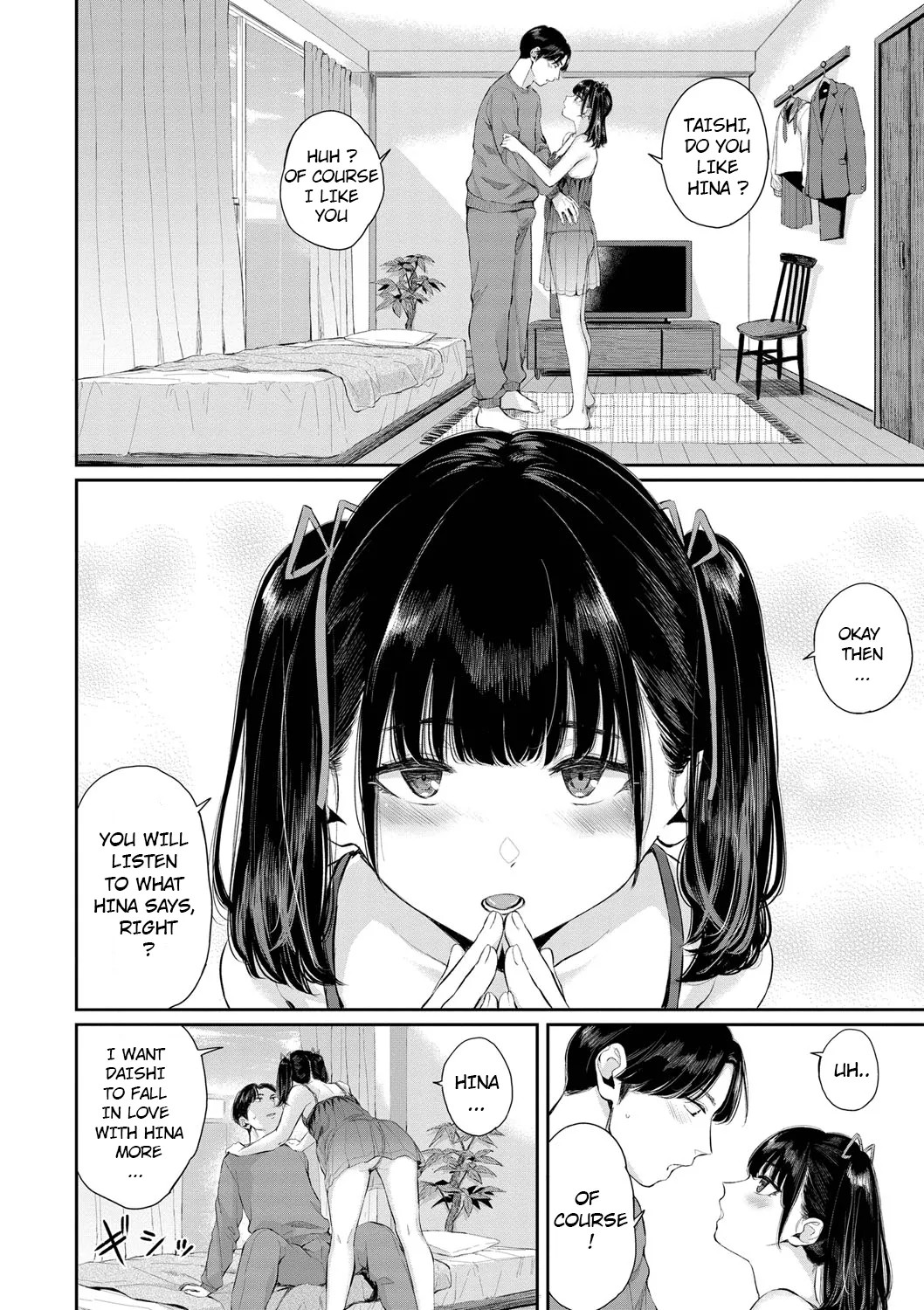 Kissing Her Lips Porn Comics english 04
