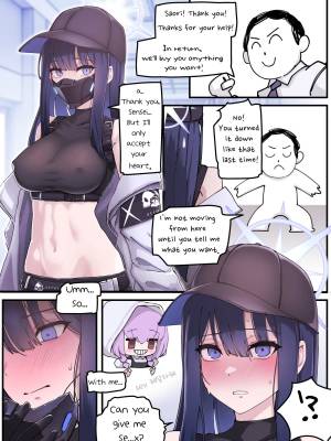 Kivotos Gravure Part 2: Saori Gift  Porn Comics english 02