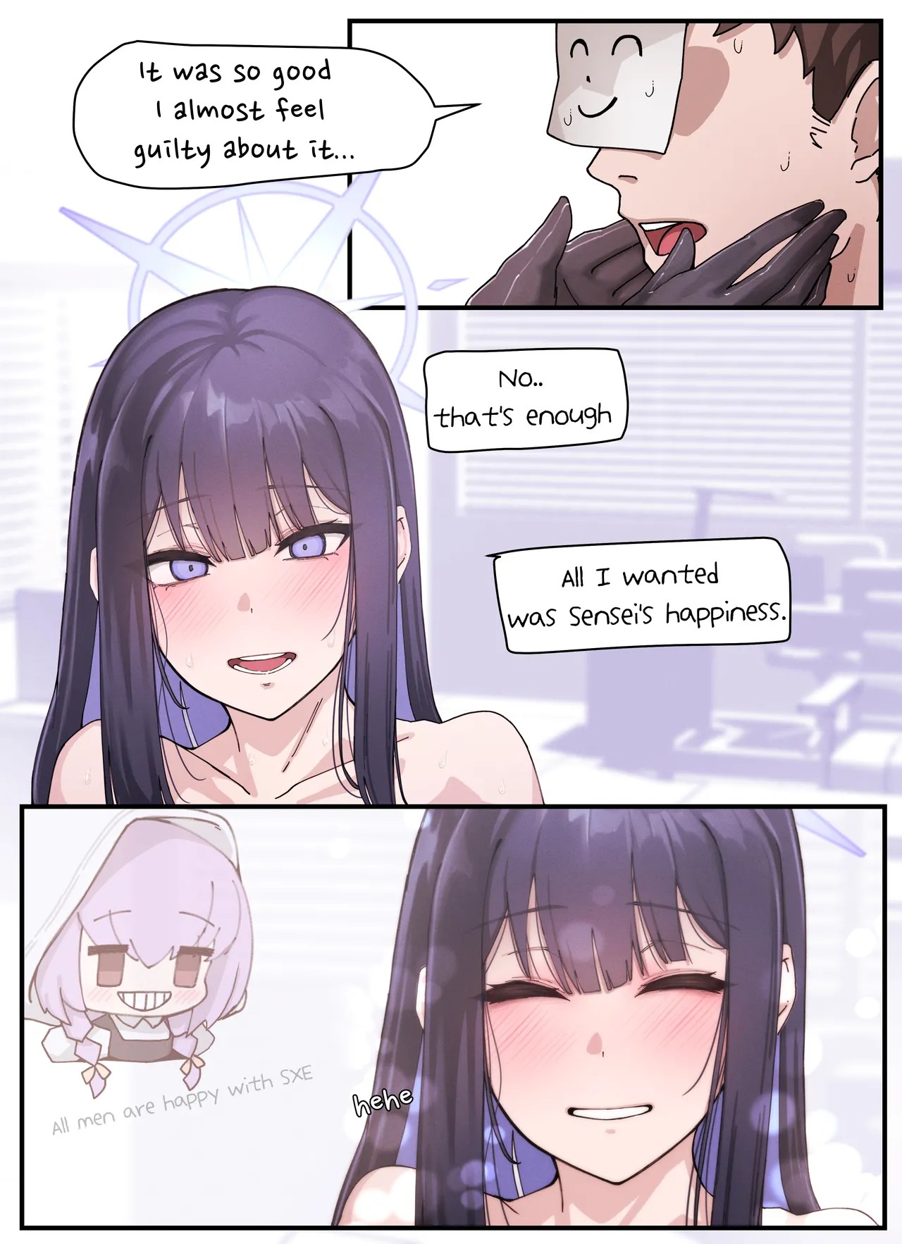 Kivotos Gravure Part 2: Saori Gift  Porn Comics english 06