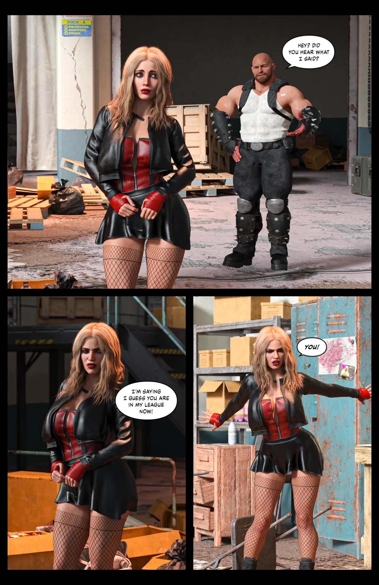 Knockout Blonde Part 3 Porn Comics english 02