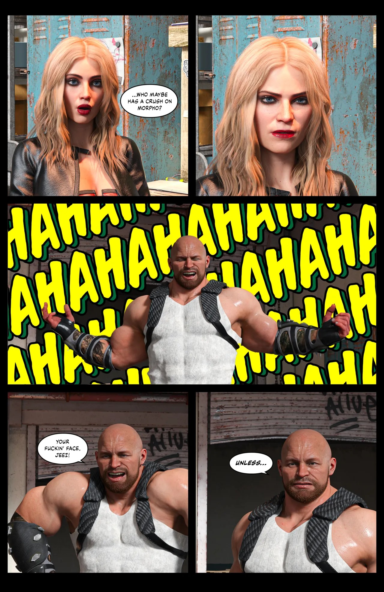 Knockout Blonde Part 3 Porn Comics english 04