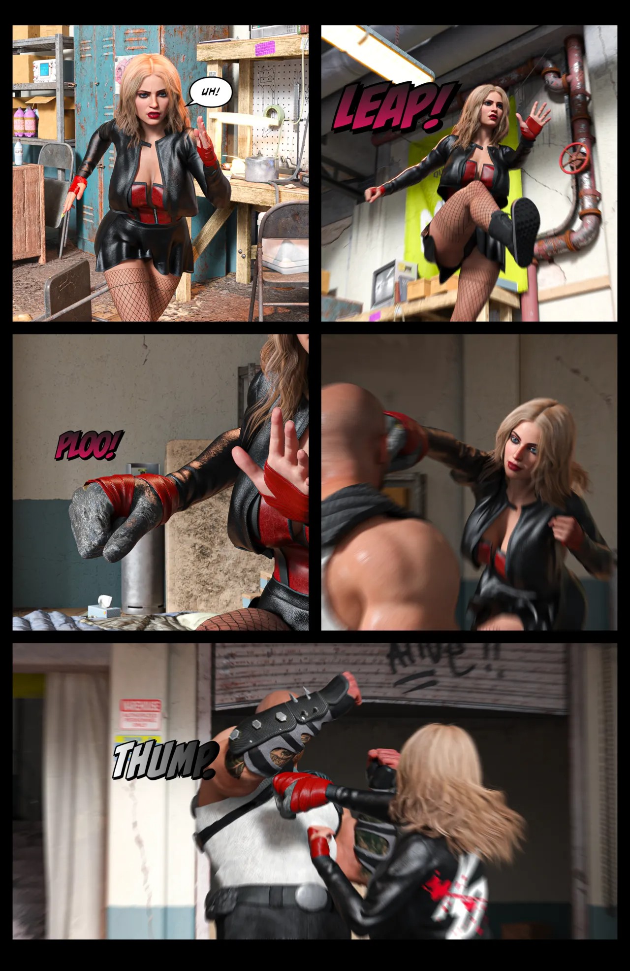 Knockout Blonde Part 3 Porn Comics english 05