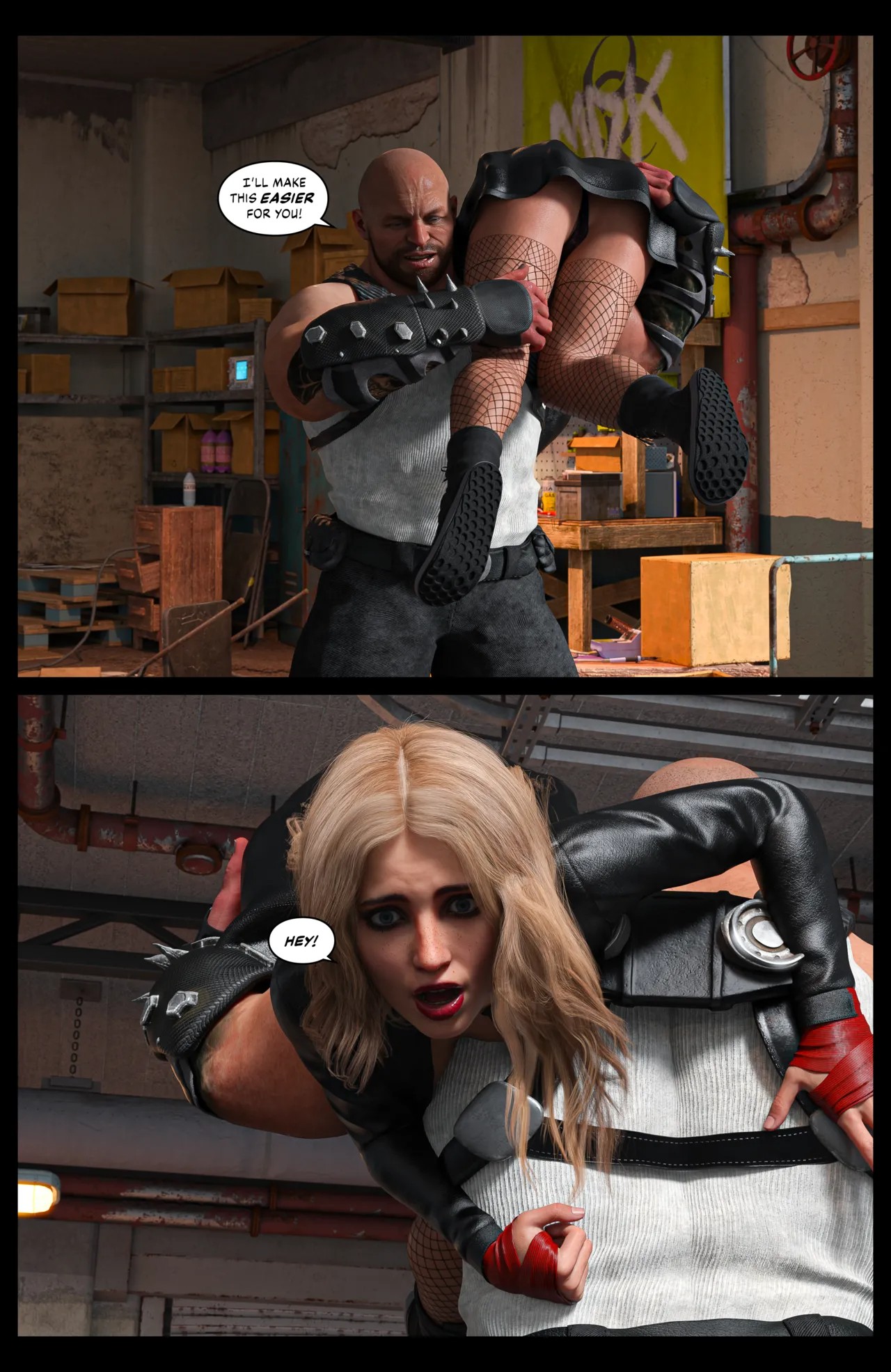 Knockout Blonde Part 3 Porn Comics english 18