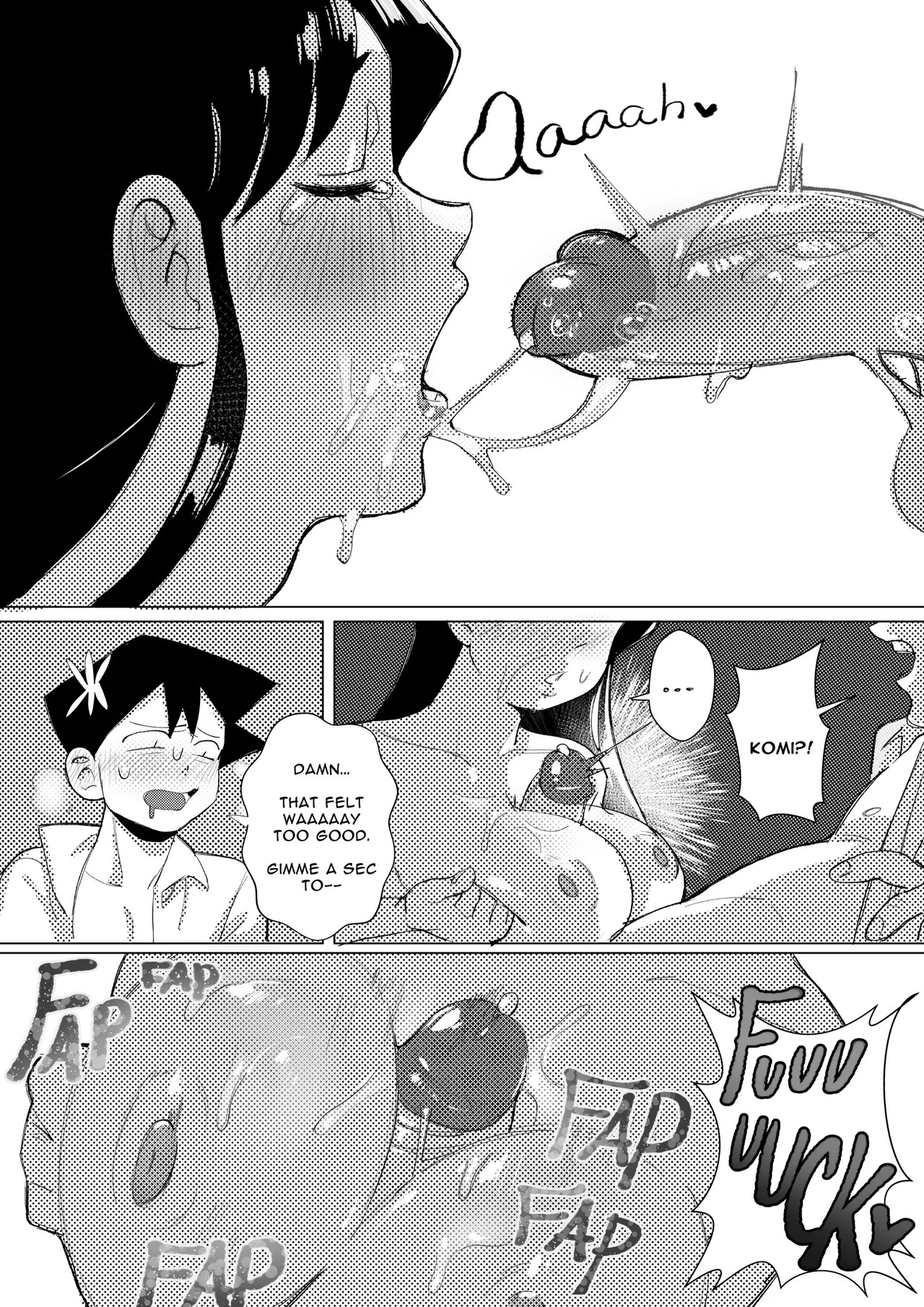Komi-san Makes a Porno Porn Comics english 05