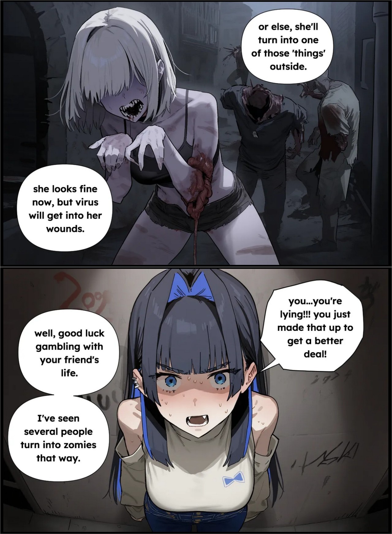 Kronii In Dead World  Porn Comics english 09