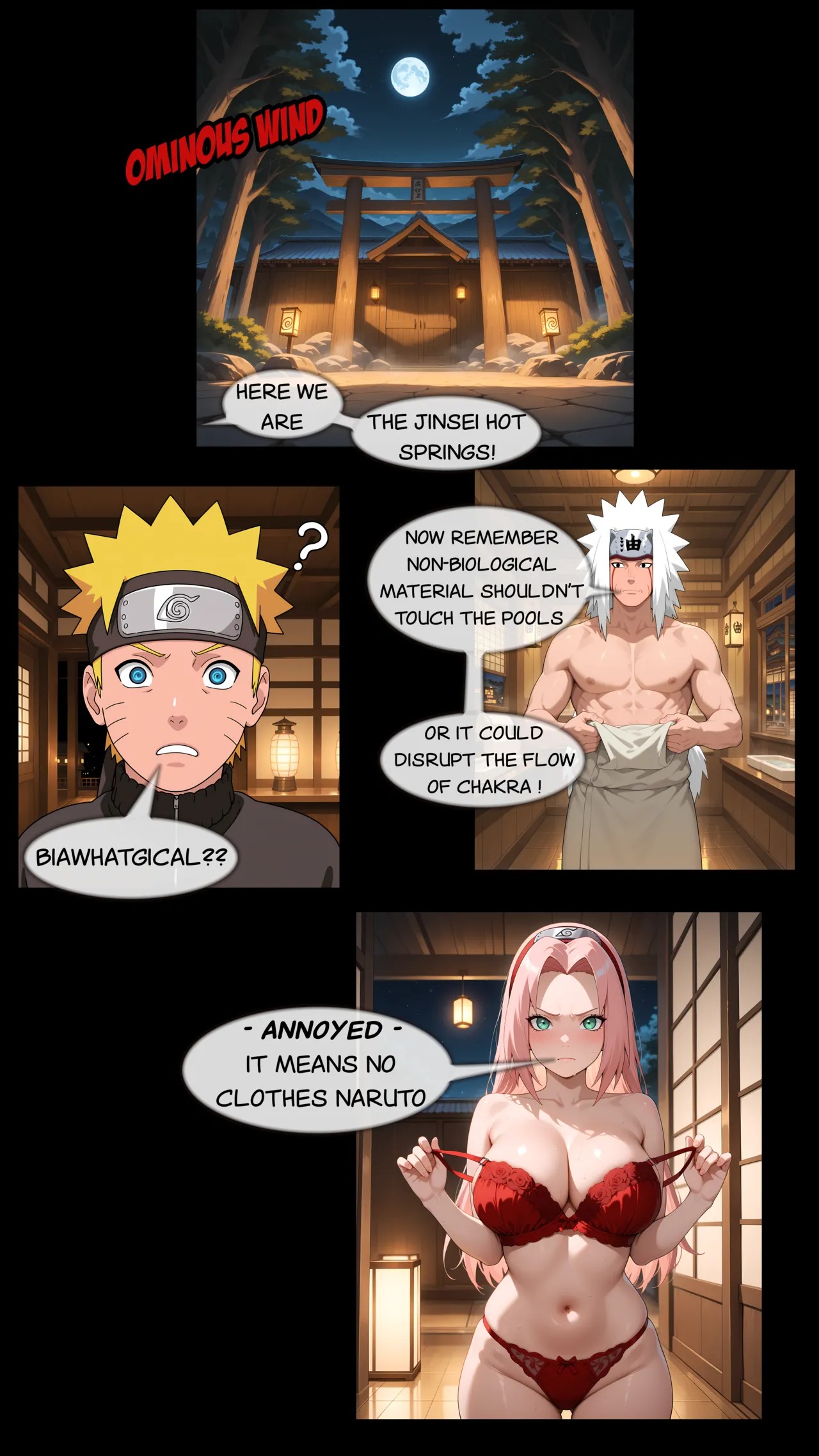 Kunoichi Chakra Drainage Porn Comics english 03