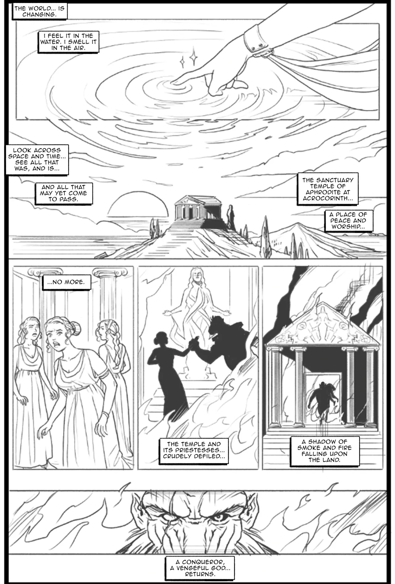 Legends Of Baba-Set: The Fall Of Aphrodite Porn Comics english 02