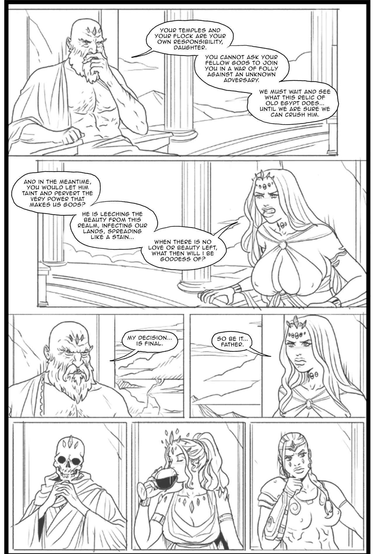 Legends Of Baba-Set: The Fall Of Aphrodite Porn Comics english 06