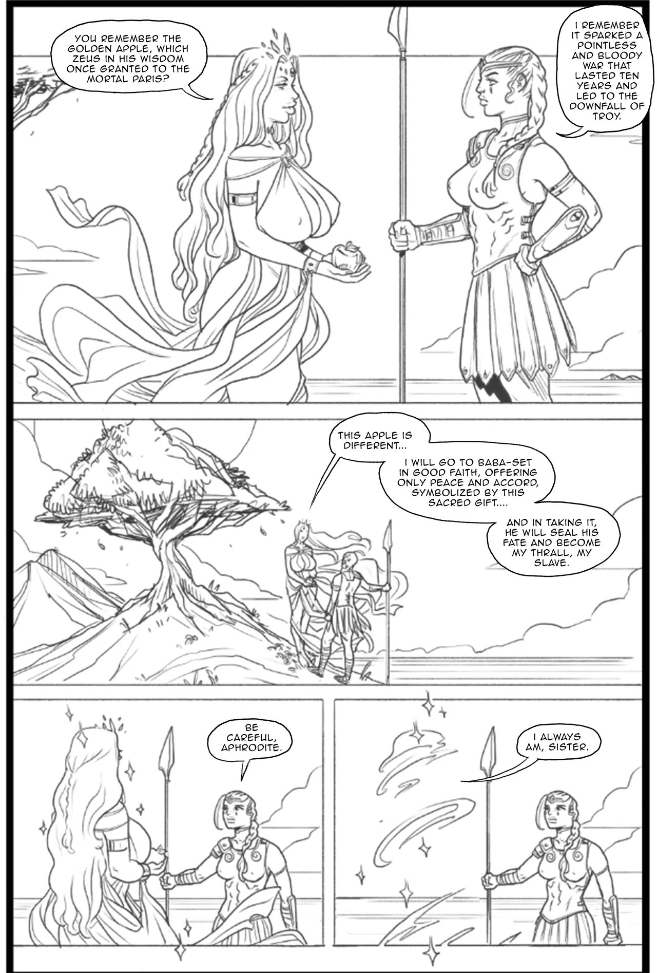 Legends Of Baba-Set: The Fall Of Aphrodite Porn Comics english 09