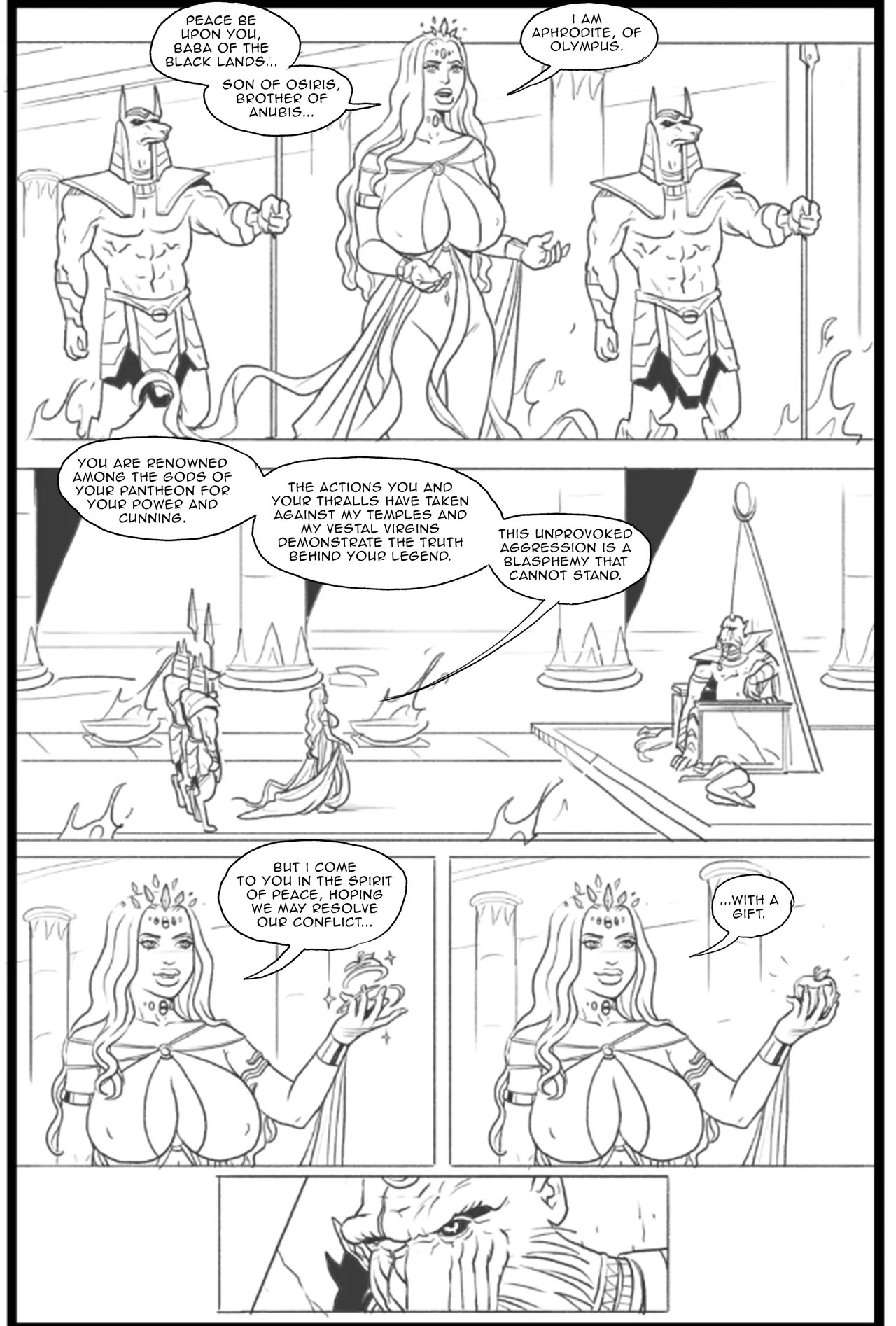 Legends Of Baba-Set: The Fall Of Aphrodite Porn Comics english 21