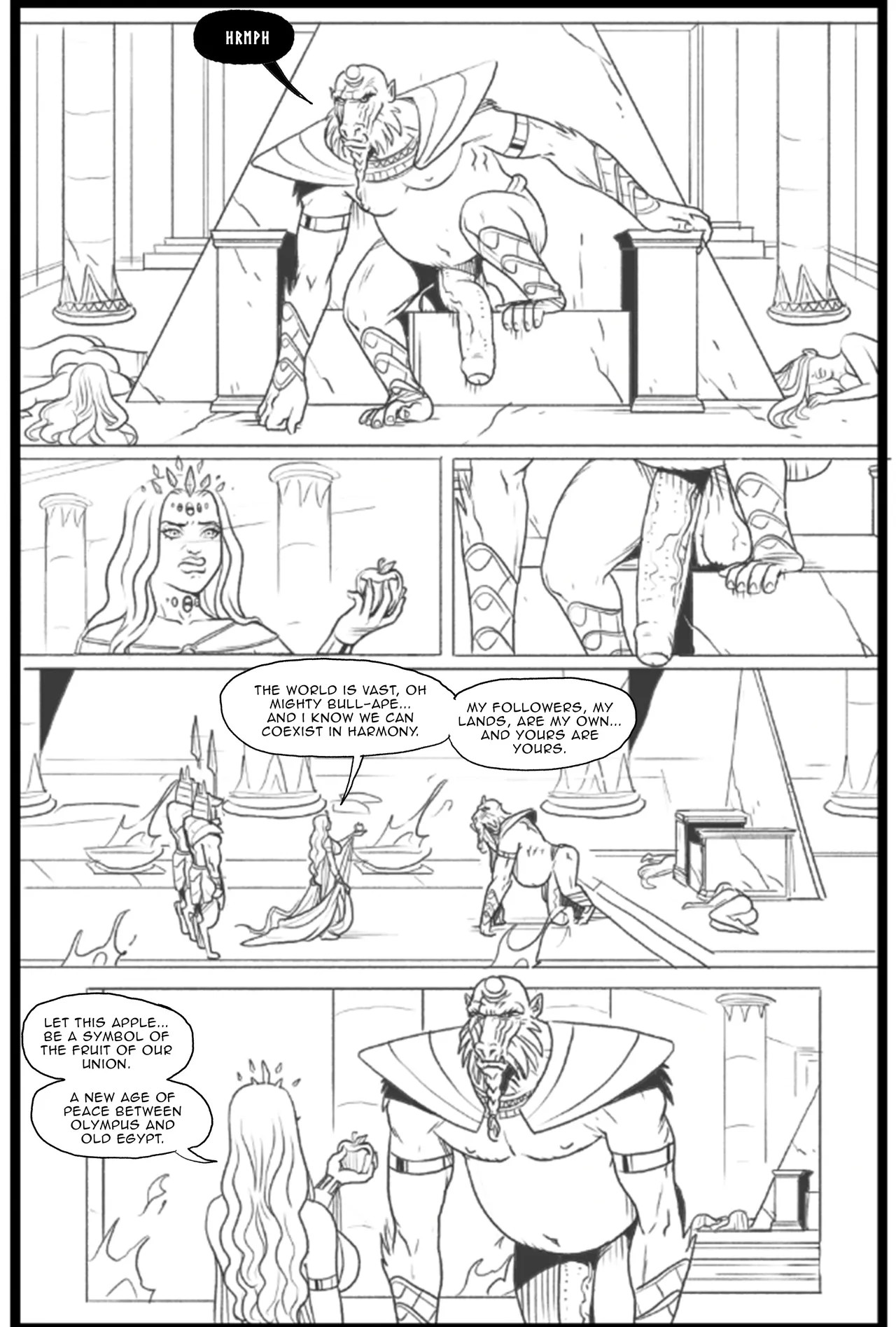 Legends Of Baba-Set: The Fall Of Aphrodite Porn Comics english 22