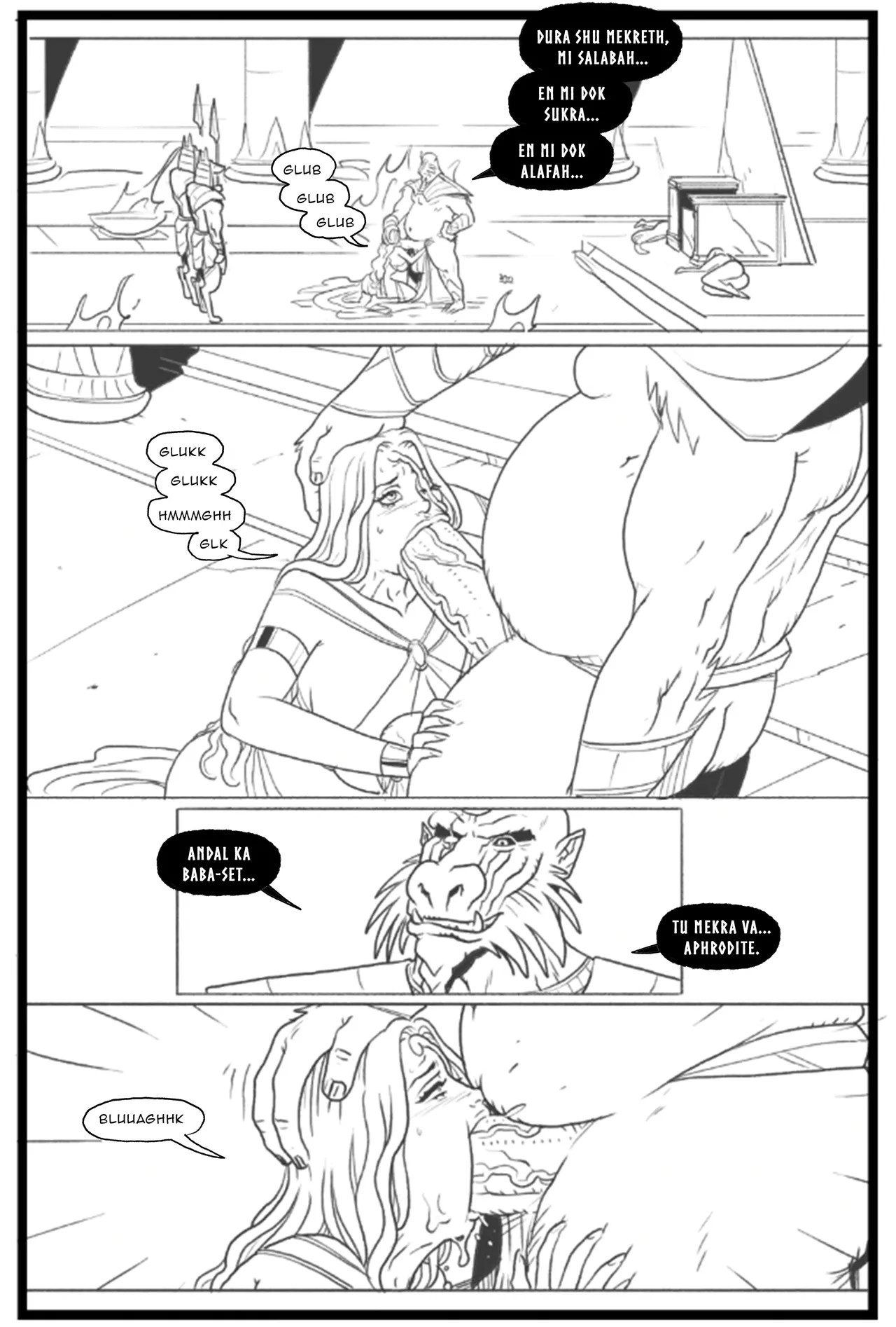Legends Of Baba-Set: The Fall Of Aphrodite Porn Comics english 42