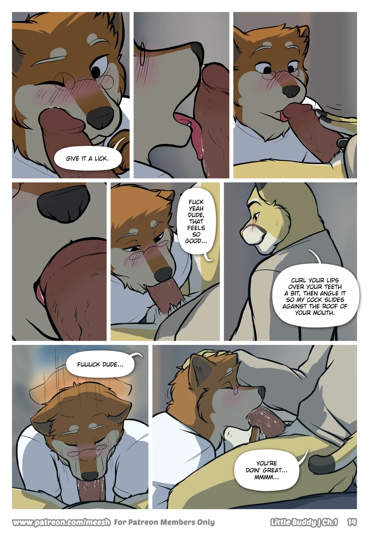 Little Buddy By Meesh Porn Comics english 15
