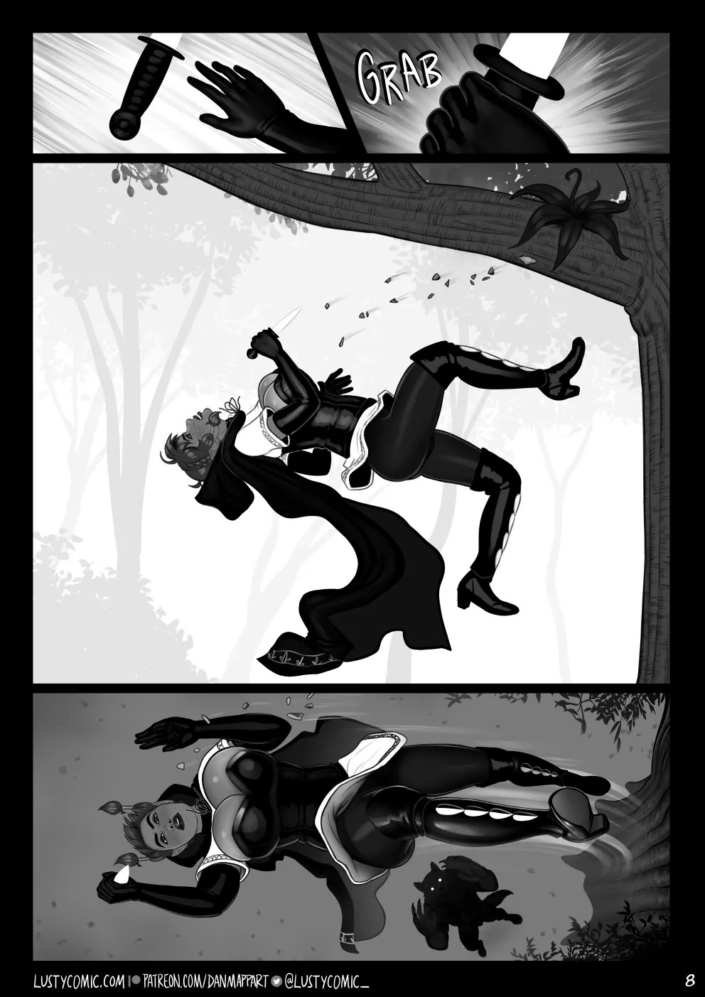 Lusty And The Big Bad Werewolf  Porn Comics english 08