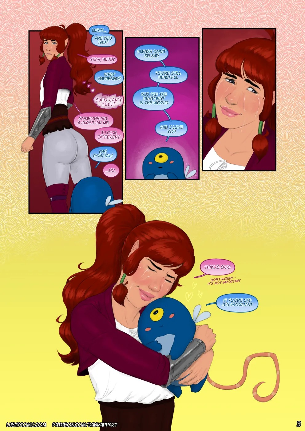 Lusty In Fantastic Breasts: The Crimes Of Lilya Porn Comics english 03