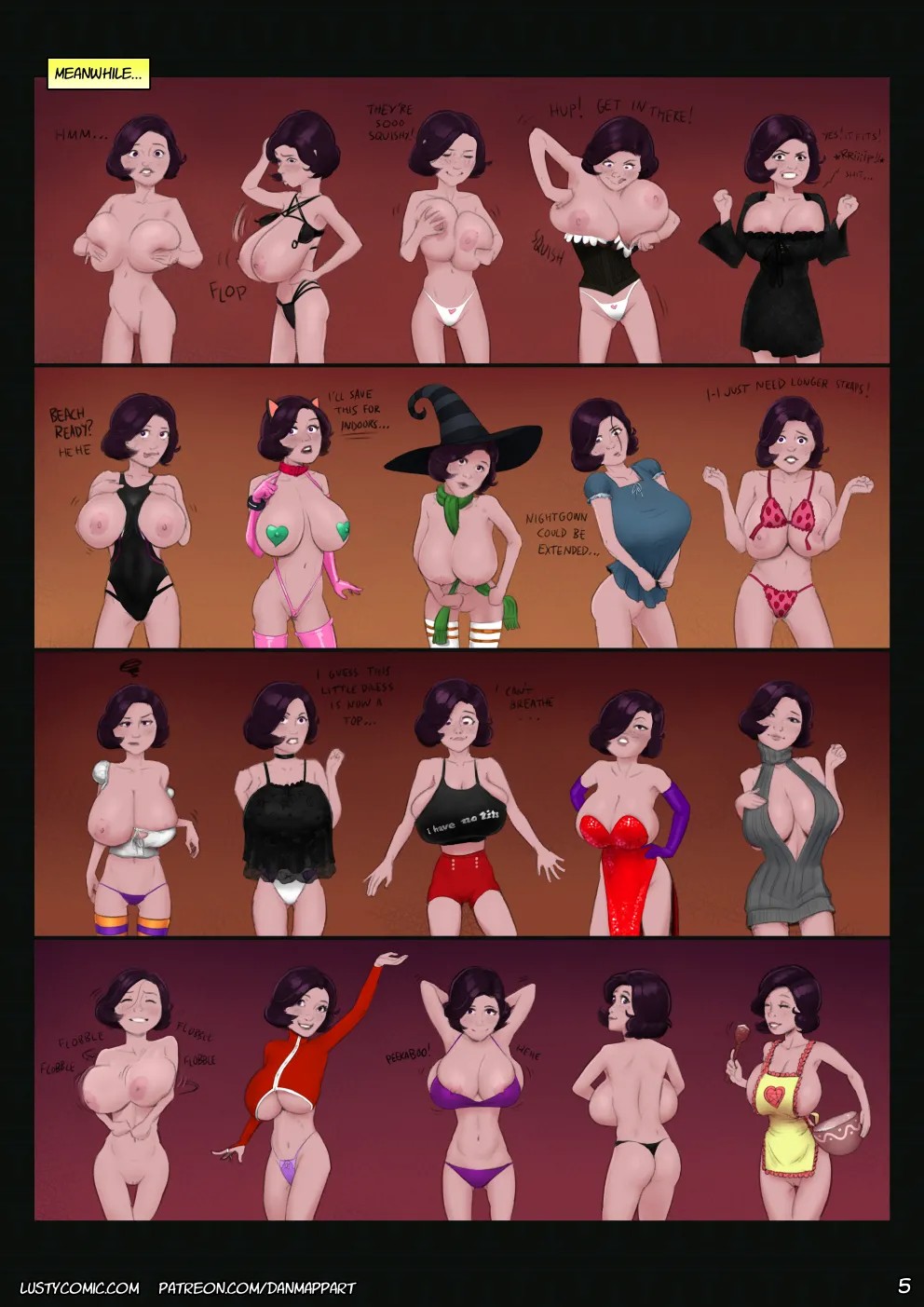 Lusty In Fantastic Breasts: The Crimes Of Lilya Porn Comics english 05
