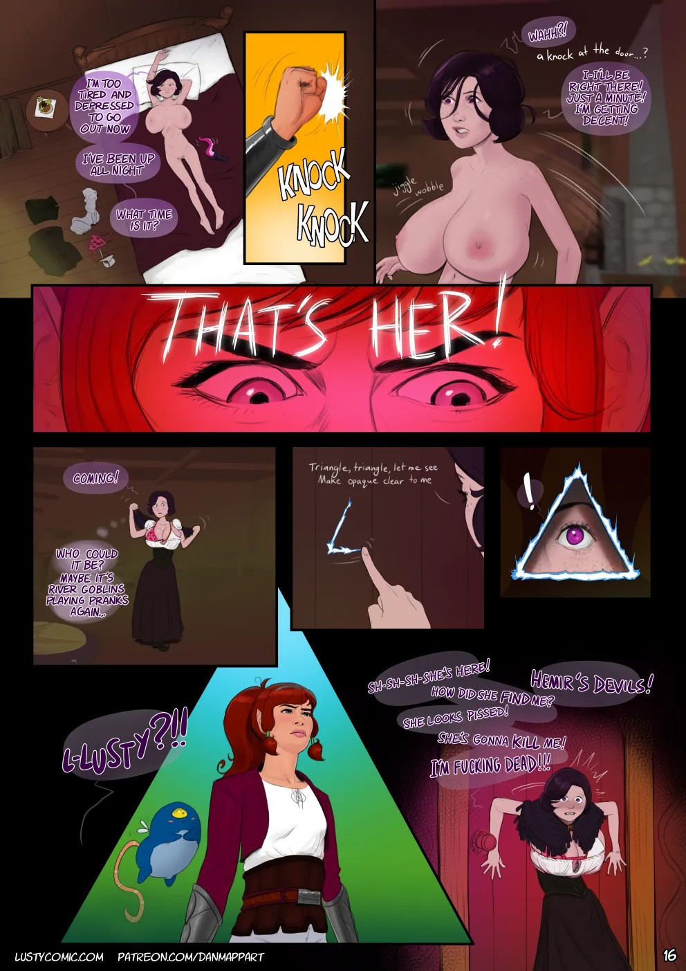 Lusty In Fantastic Breasts: The Crimes Of Lilya Porn Comics english 16