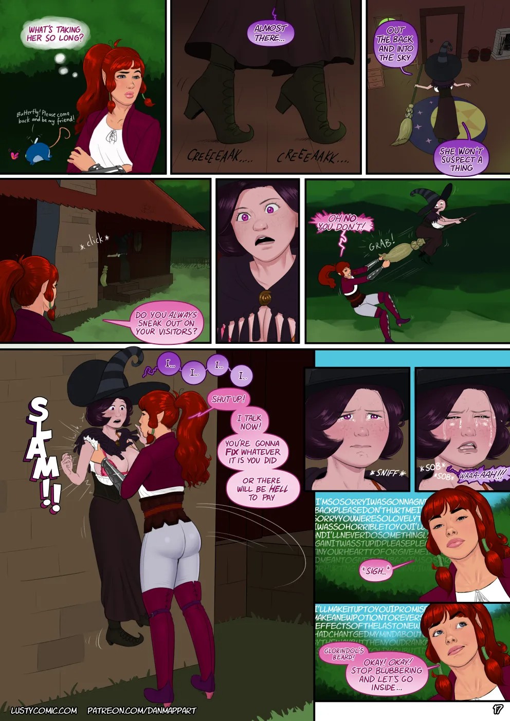Lusty In Fantastic Breasts: The Crimes Of Lilya Porn Comics english 17