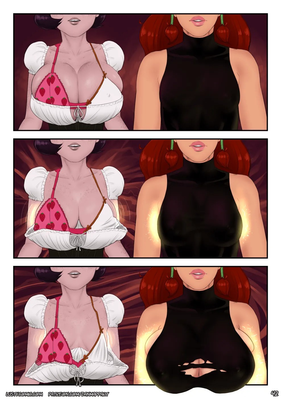 Lusty In Fantastic Breasts: The Crimes Of Lilya Porn Comics english 42