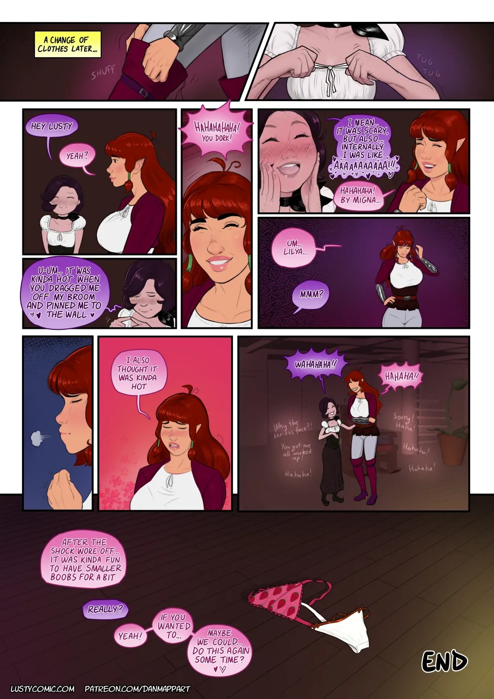 Lusty In Fantastic Breasts: The Crimes Of Lilya Porn Comics english 45