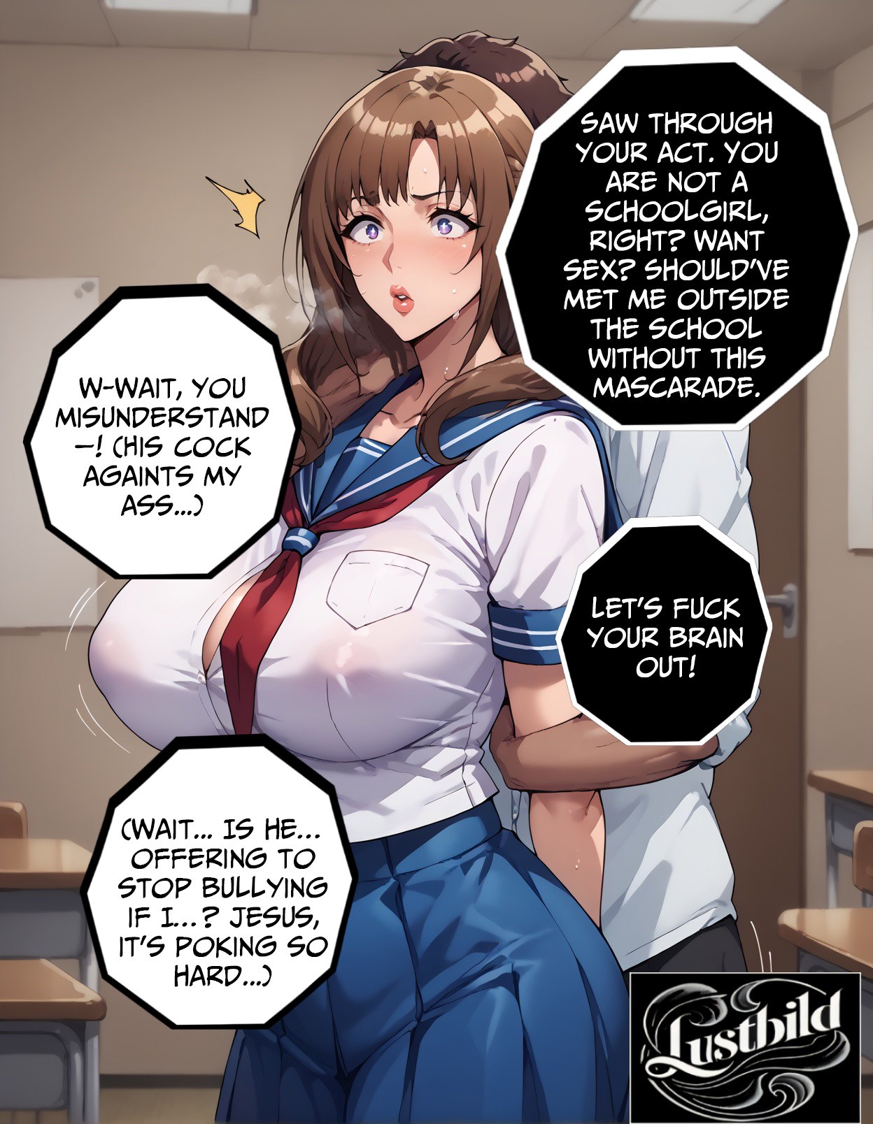 Mamako Oosuki x BBC (Story) Porn Comics english 11