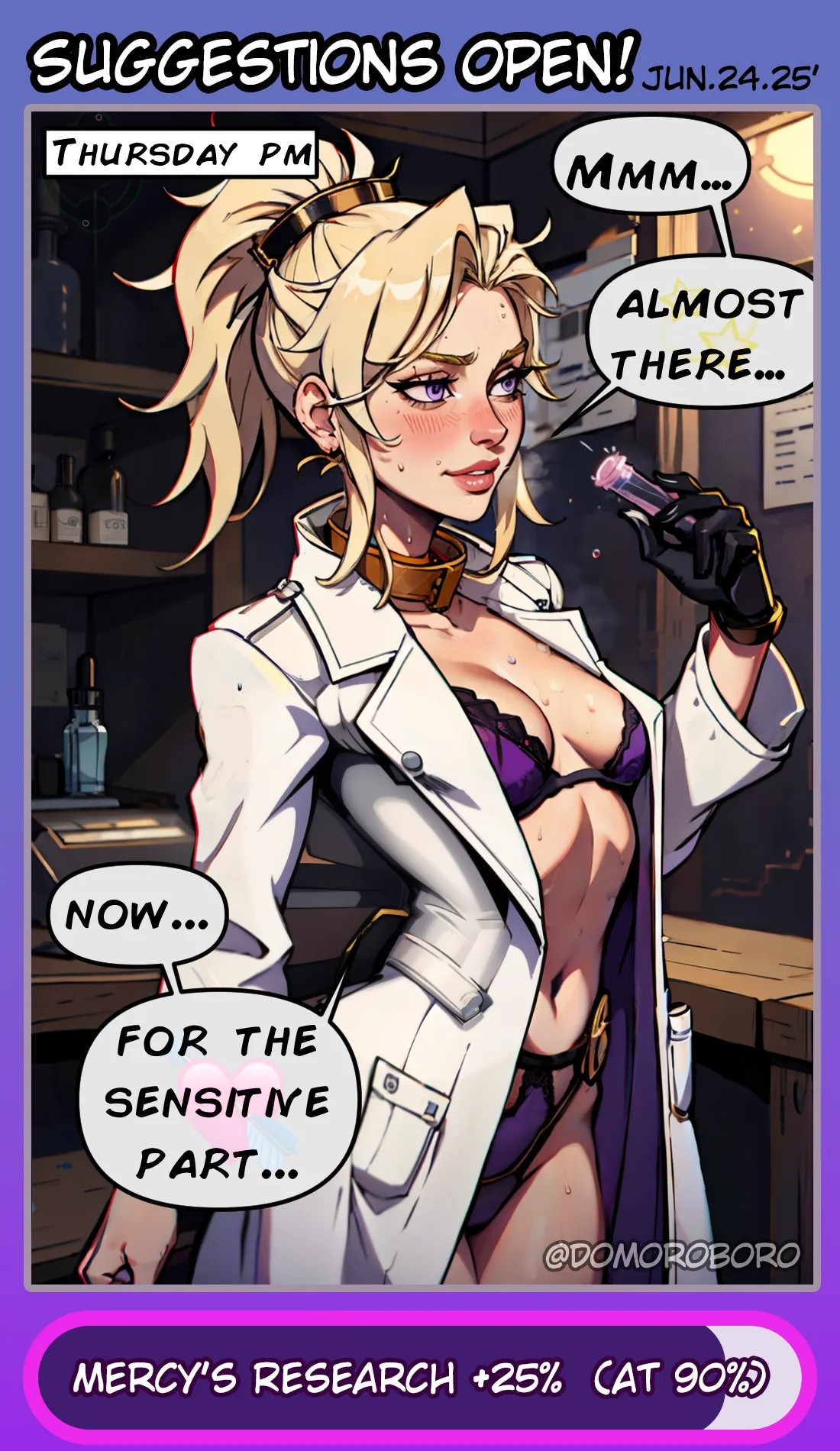 Mercy's OverWrite Porn Comics english 33